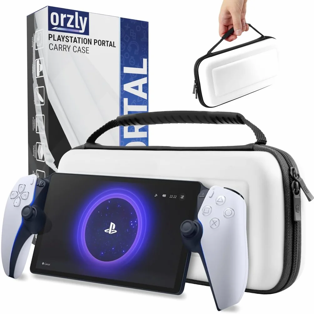 Etui do przenoszenia przeznaczone do odtwarzacza zdalnego Playstation Portal na konsolę PS5, akcesoria do przechowywania i zapewnia ochronę w podróży i przechowywaniu, ładowarkę zestawu słuchawkowego