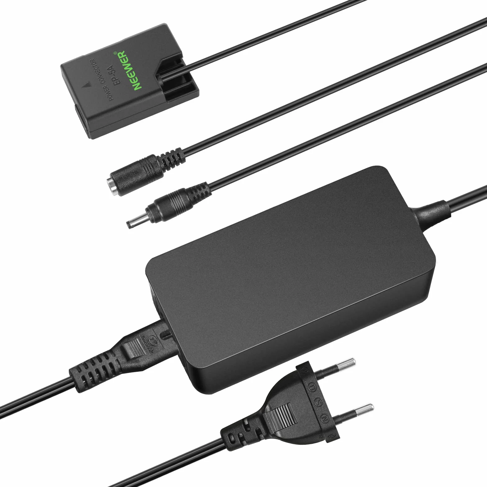 Neewer EP 5A AC zasilacz adapter i łącznik DC Dummy zestaw ładowarek zastępuje akumulator EN EL14, kompatybilny z aparatem Nikon D5600 D3300 D3500 D5100 D5500 D3100 D3200 D3400 D5200 D5300 Df