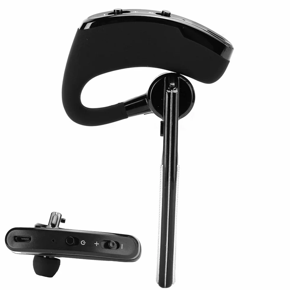 Biznesowe Słuchawki Bluetooth V8 - Bezprzewodowe Stereo z Mikrofonem, Redukcja Szumów dla Kierowców Ciężarówek w Biurze Domowym