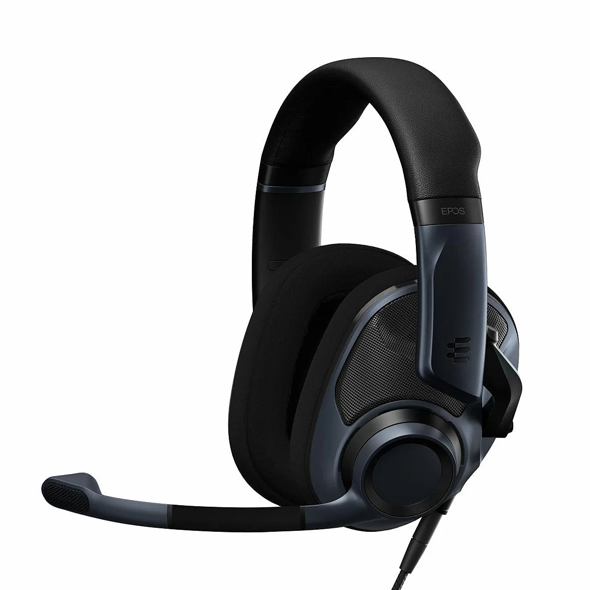 EPOS H6Pro Open, Zestaw słuchawkowy do gier z mikrofonem - Otwarta akustyka - Lekki pałąk - Wygodny i wytrzymały - na PC, Mac, PS4, PS5, Xbox Series X, Xbox One, Przełącznik Nintendo (czarny)