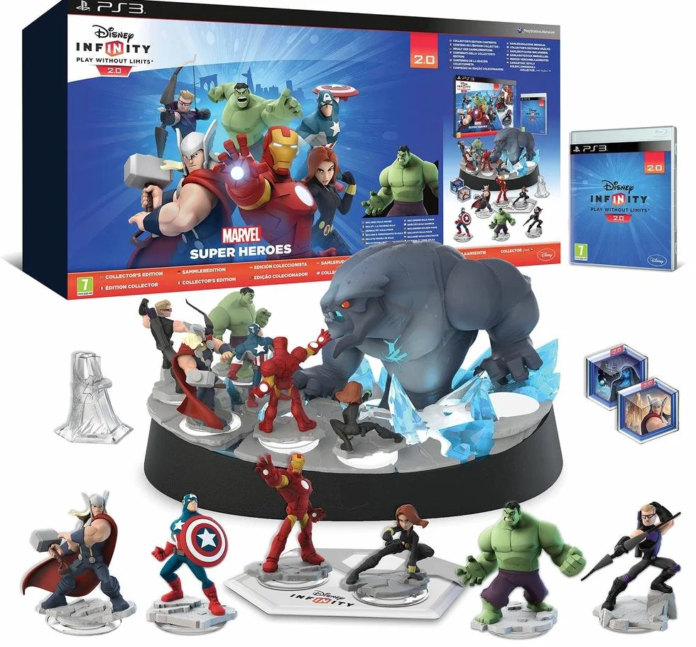 Disney Infinity 2.0 Marvel Super Heroes Starter Pack Collector's Edition