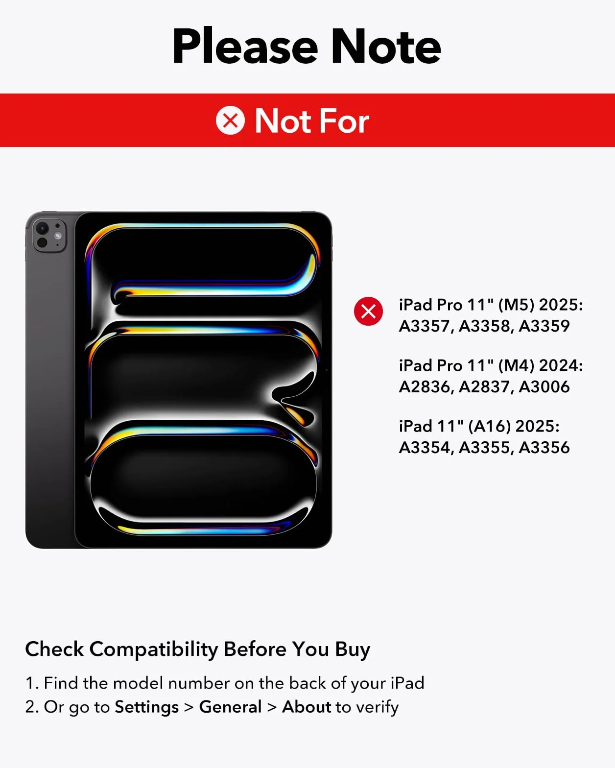 ESR Magnetyczne etui na klawiaturę, iPad Air 6/5/4/iPad Pro 11, iPad Air 11" (M2 2024), swobodnie unoszący się stojak, sprężynowe przyciski, precyzyjny gładzik Multi-Touch, czarny