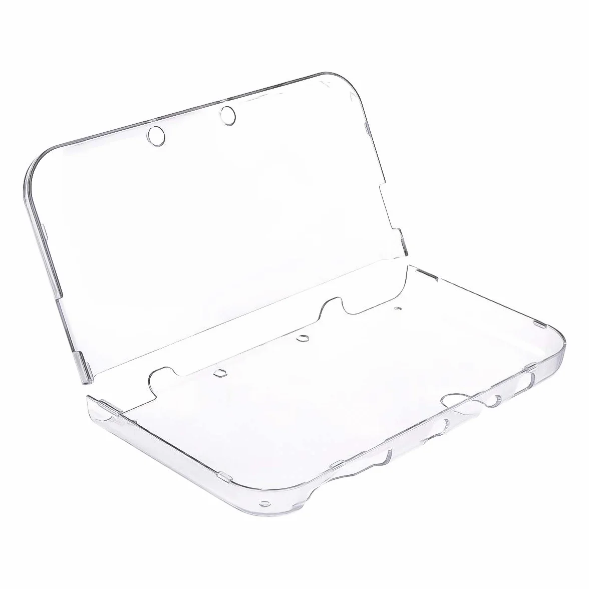 Nowe etui 3DS XL - Ultra przezroczysty kryształ przezroczysta twarda obudowa ochronna pokrowiec skórka do nowego Nintendo 3DS XL LL 2015 - [nowa zmodyfikowana konstrukcja bez zawiasów]