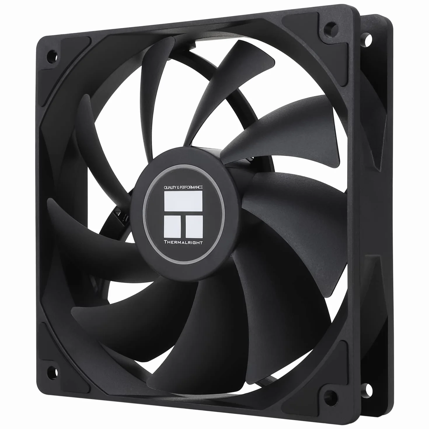Thermalright TL-C12C CPU Fan 120mm Case Cooler Fan, 4pin PWM Cichy wentylator komputerowy z S-FDB łożyska w zestawie, do 1550RPM wentylator chłodzący（3 ilości）