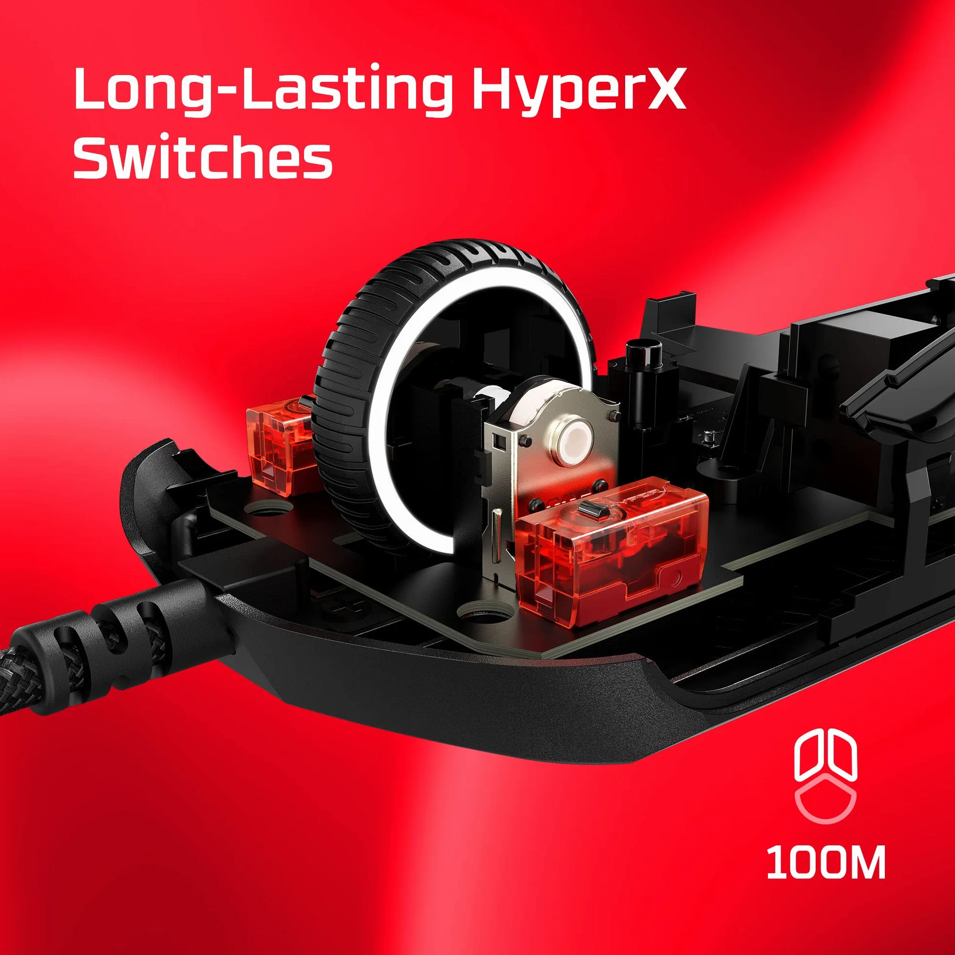 HyperX Mysz do gier Pulsefire Haste 2