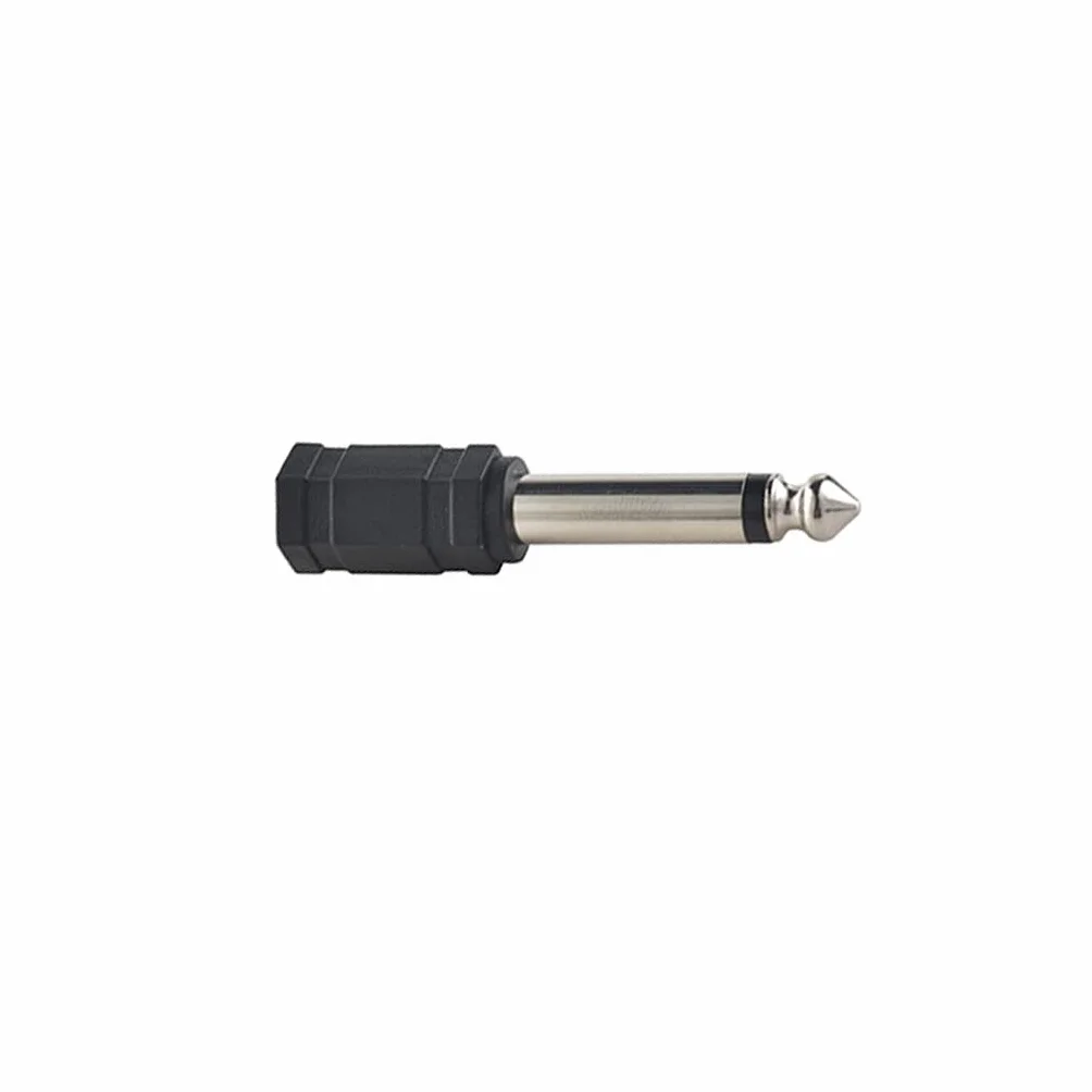 Alnicov 10 szt. 6,35 mm męski na 3,5 mm żeński stereofoniczny adapter słuchawkowy do słuchawek dousznych wzmacniacz gitarowy