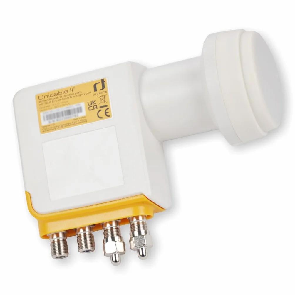 Inverto Unicable II LNB dla maksymalnie 32 użytkowników Unicable * + 1 Legacy - IDLU-32L410-BMR1L-1PN