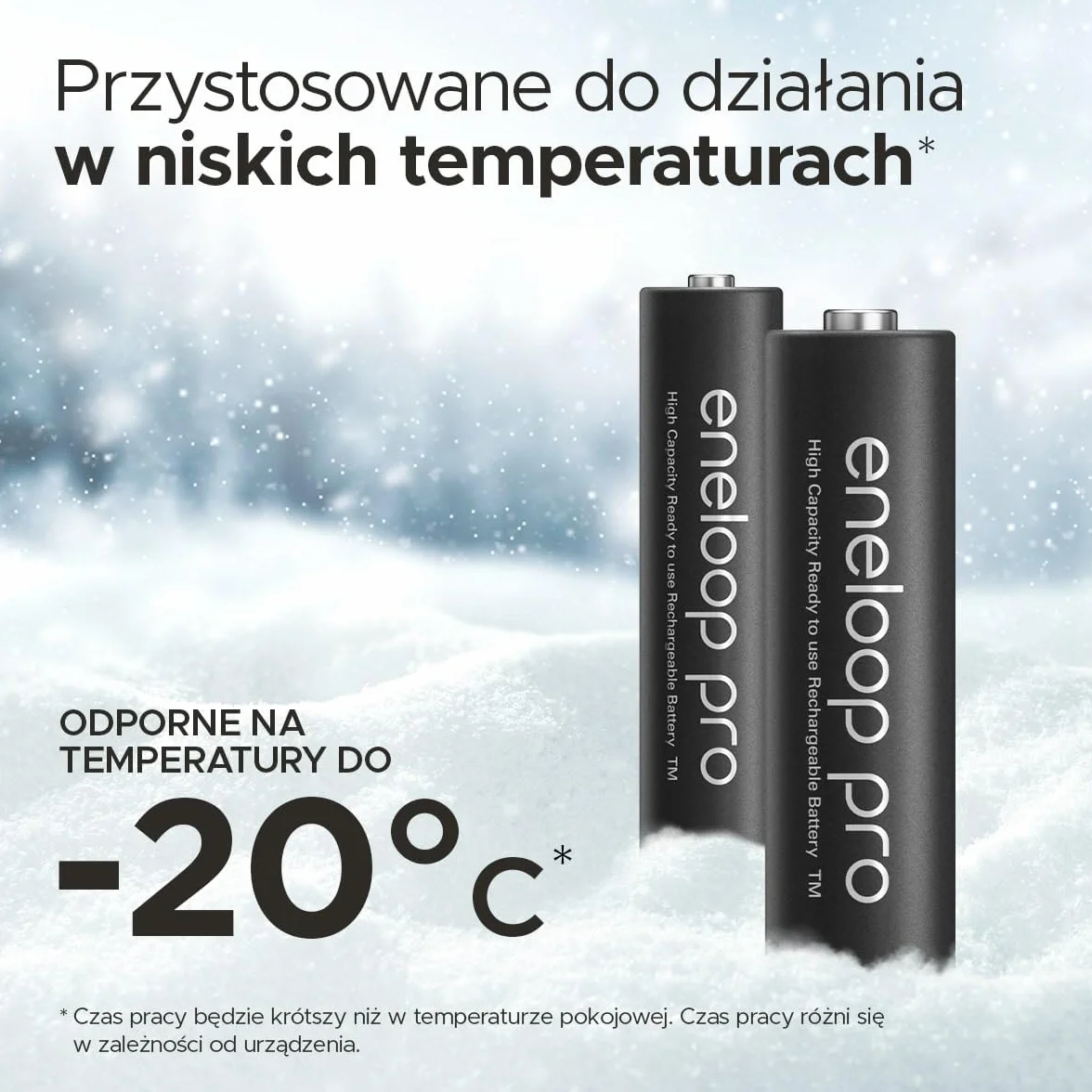 Panasonic eneloop pro | Ready-to-Use Ni-MH akumulatory, AA/Mignon, 4 sztuki w zestawie, min. 2500 mAh, 500 cykli ładowania, niski stopień samorozładowania w opakowaniu bez tworzyw sztucznych, Czarny
