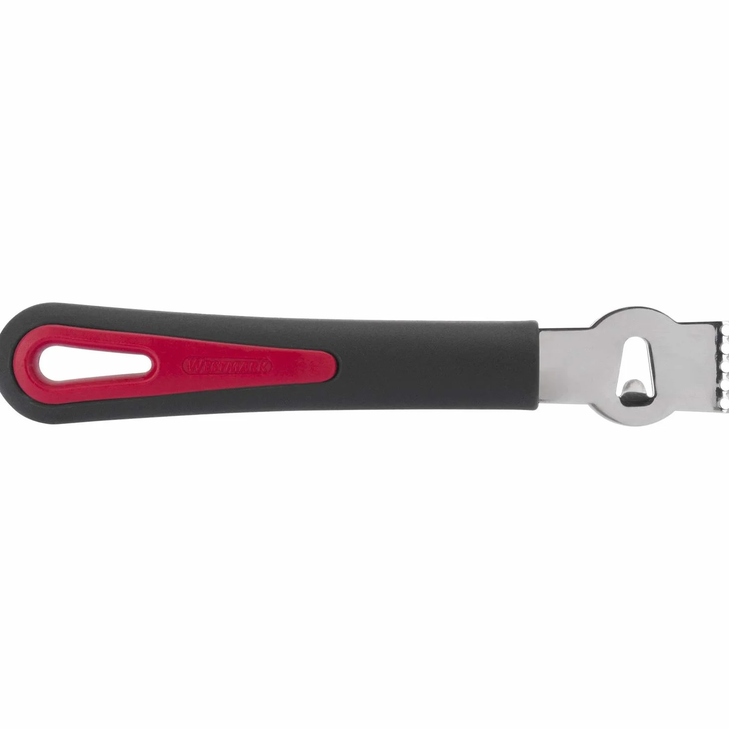 Westmark Skrobak z nożykiem, Długość: 16,5 cm, Stal nierdzewna/tworzywo sztuczne, Gallant, Czarny/Czerwony, 293022E1
