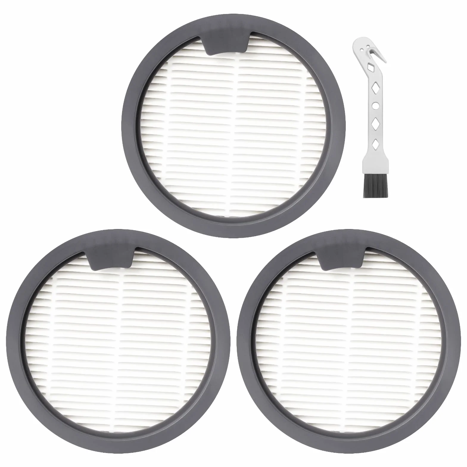 3 sztuki filtrów zamiennych do Dreame M12 / H12 Dual / H13 Pro akcesoria do odkurzaczy na mokro i sucho