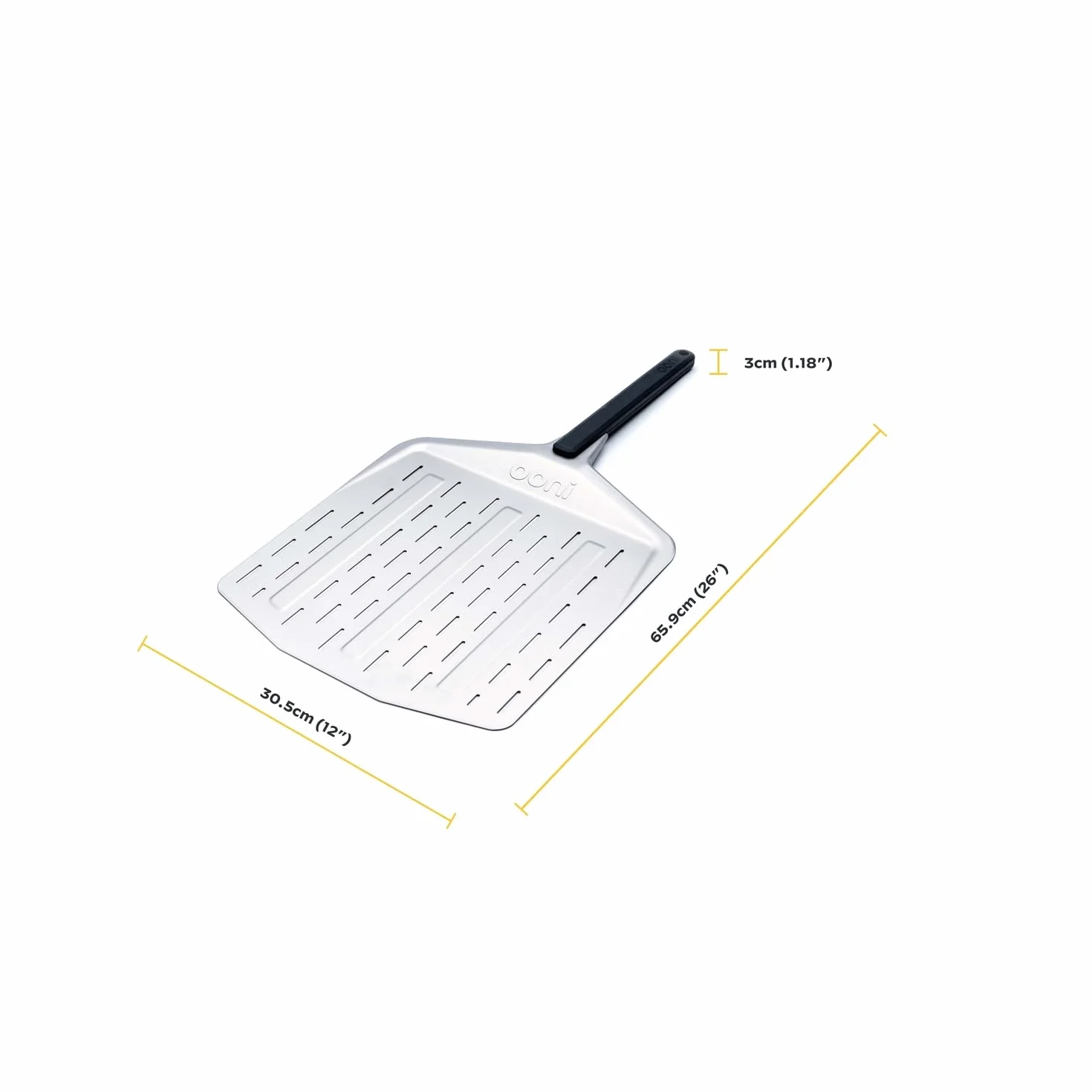 Ooni Łopatka do Pizzy 30cm Aluminiowa Perforowana