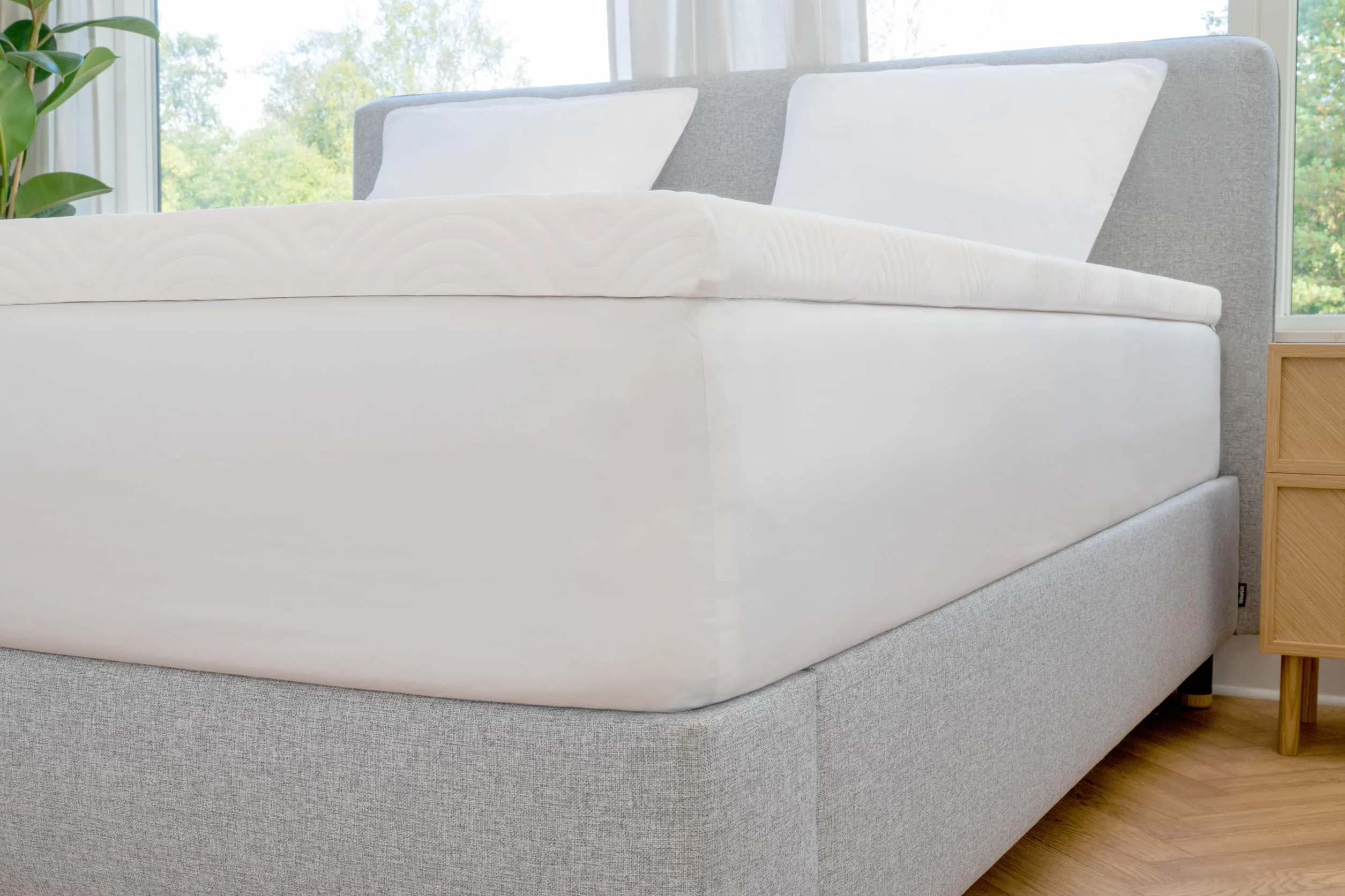 TEMPUR EASE Nakładka na materac King 150 x 200 cm, grubość 3 cm, biała