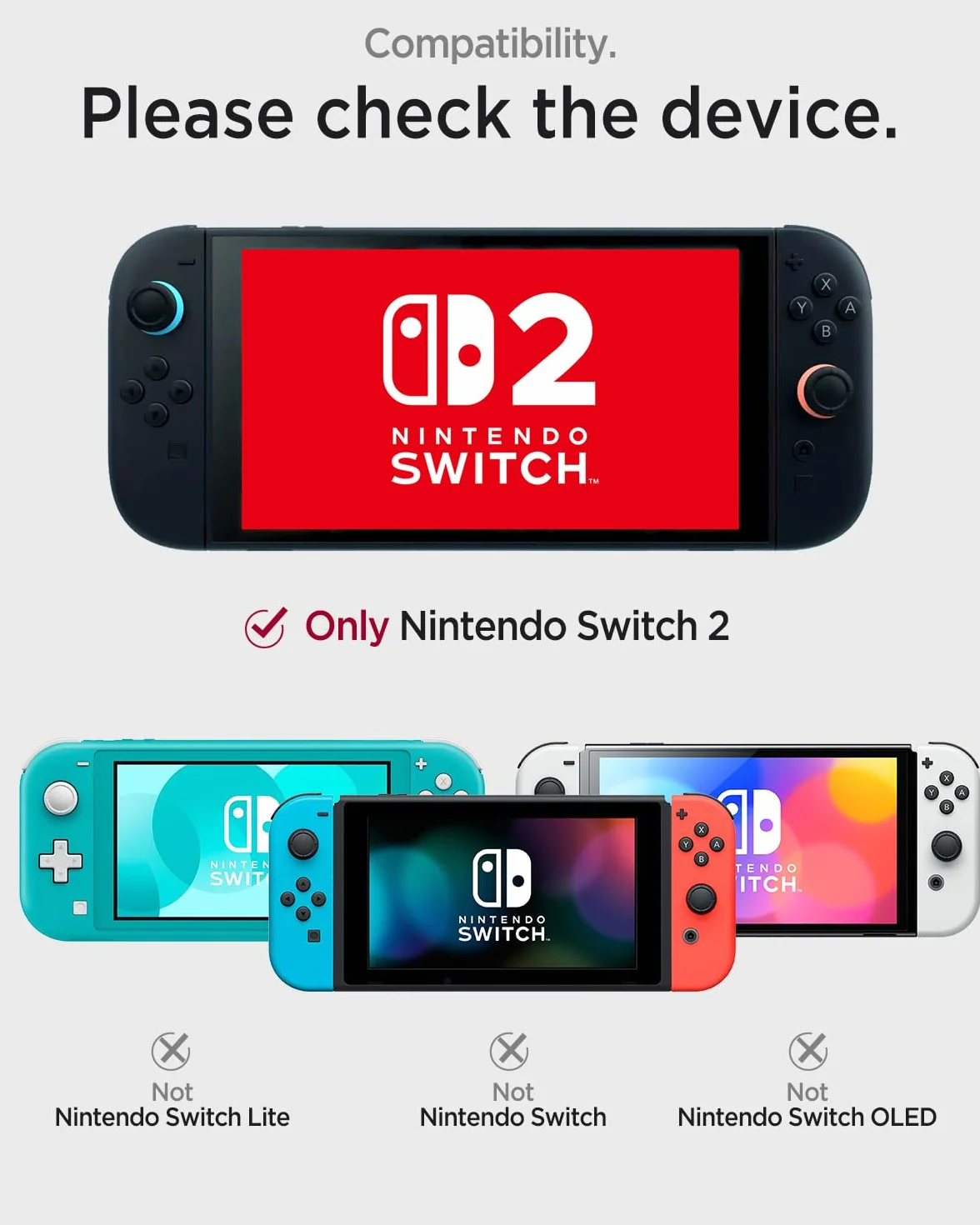 Miimall Przezroczyste etui kompatybilne z Nintendo Switch 2 2025, elastyczne tworzywo TPU, odporne na zarysowania, uderzenia, odporne na kurz, olejoodporne, ultracienkie, przezroczyste etui ochronne