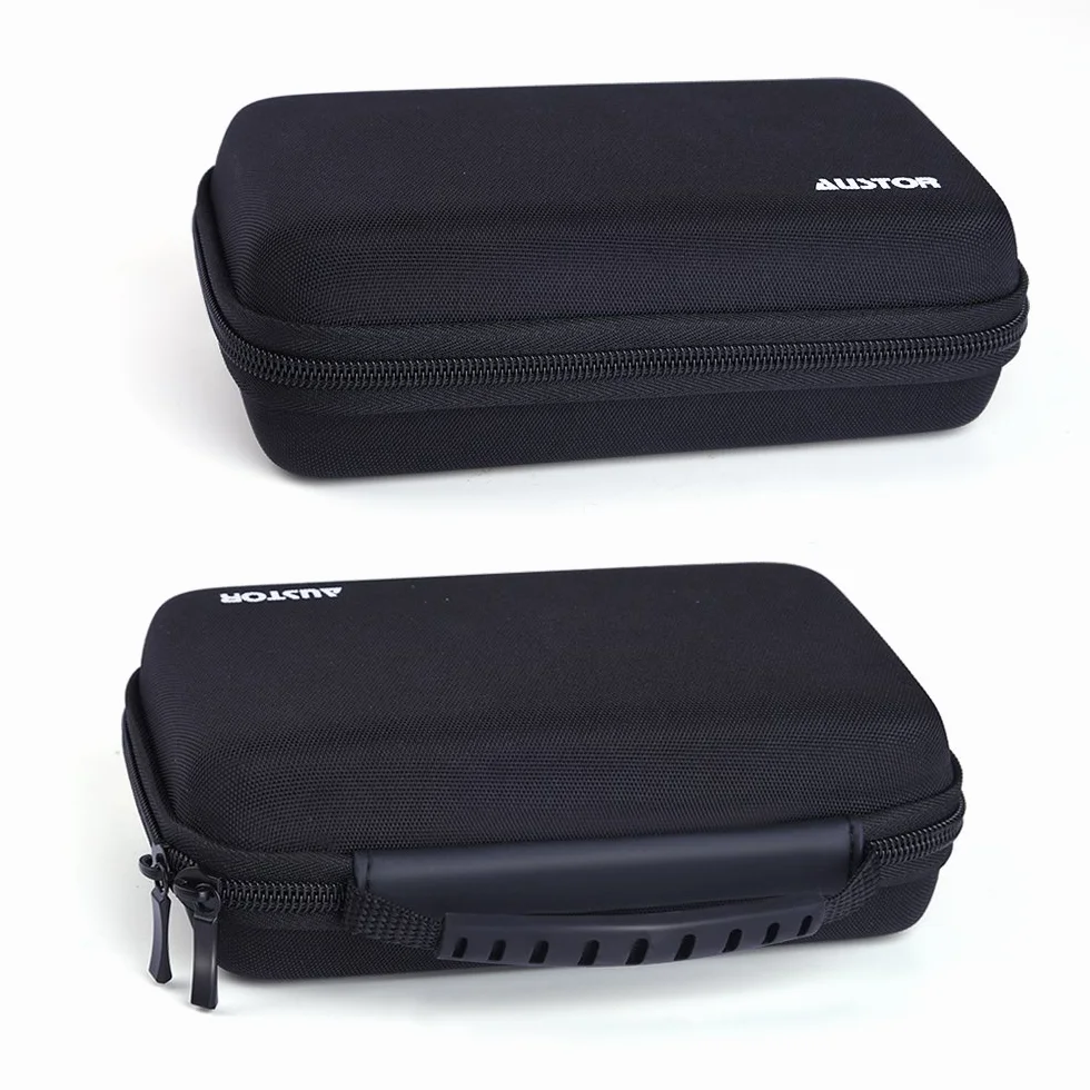 AUSTOR Twarda torba do przenoszenia do nowego 3DS XL czarna/niebieska, niebieski