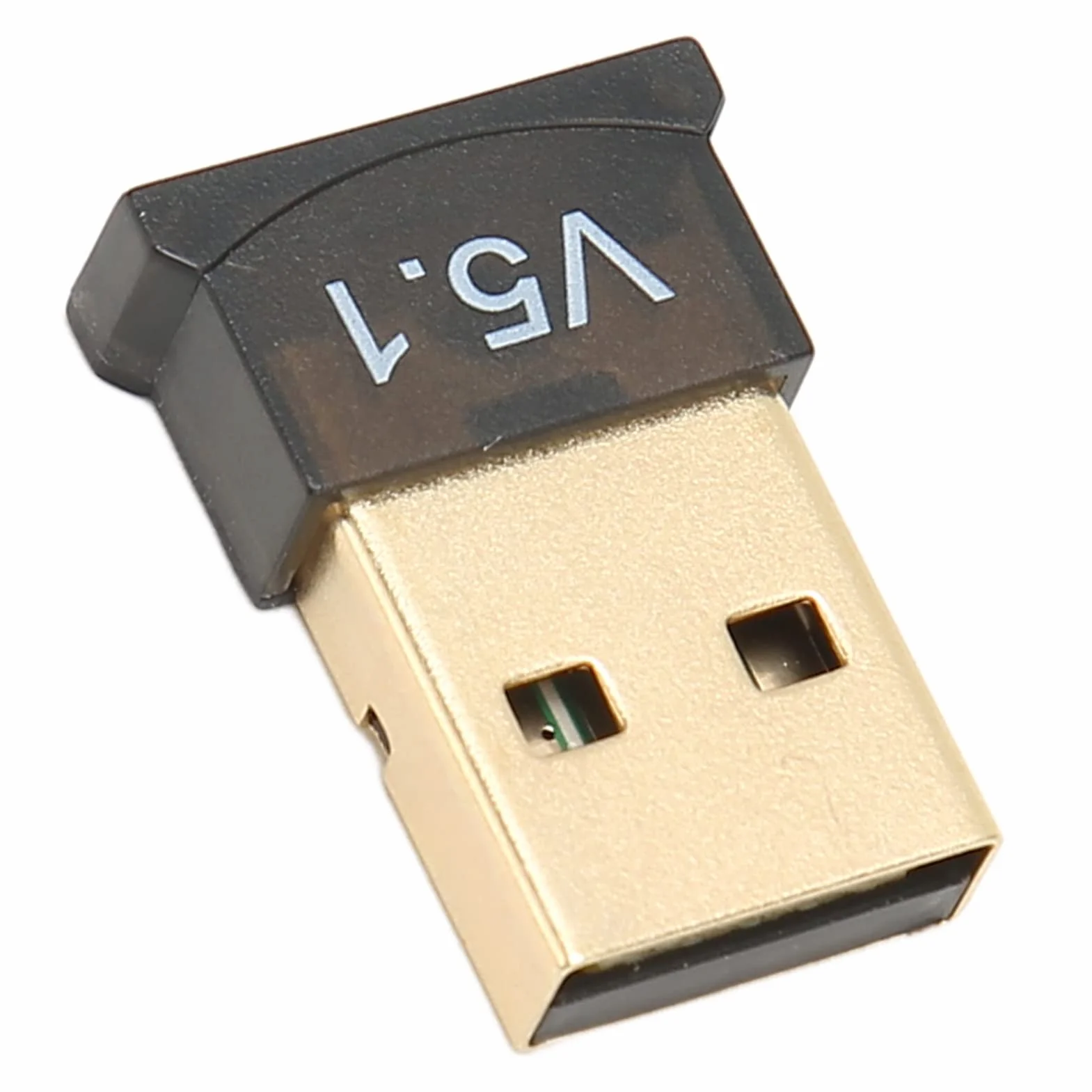Adapter USB Bluetooth, Odbiornik Bluetooth 5.1 Dalekiego Zasięgu Bez Sterowników do Komputera PC, Klucz Sprzętowy Bluetooth Plug and Play dla 7, dla 8.1, dla 10, dla