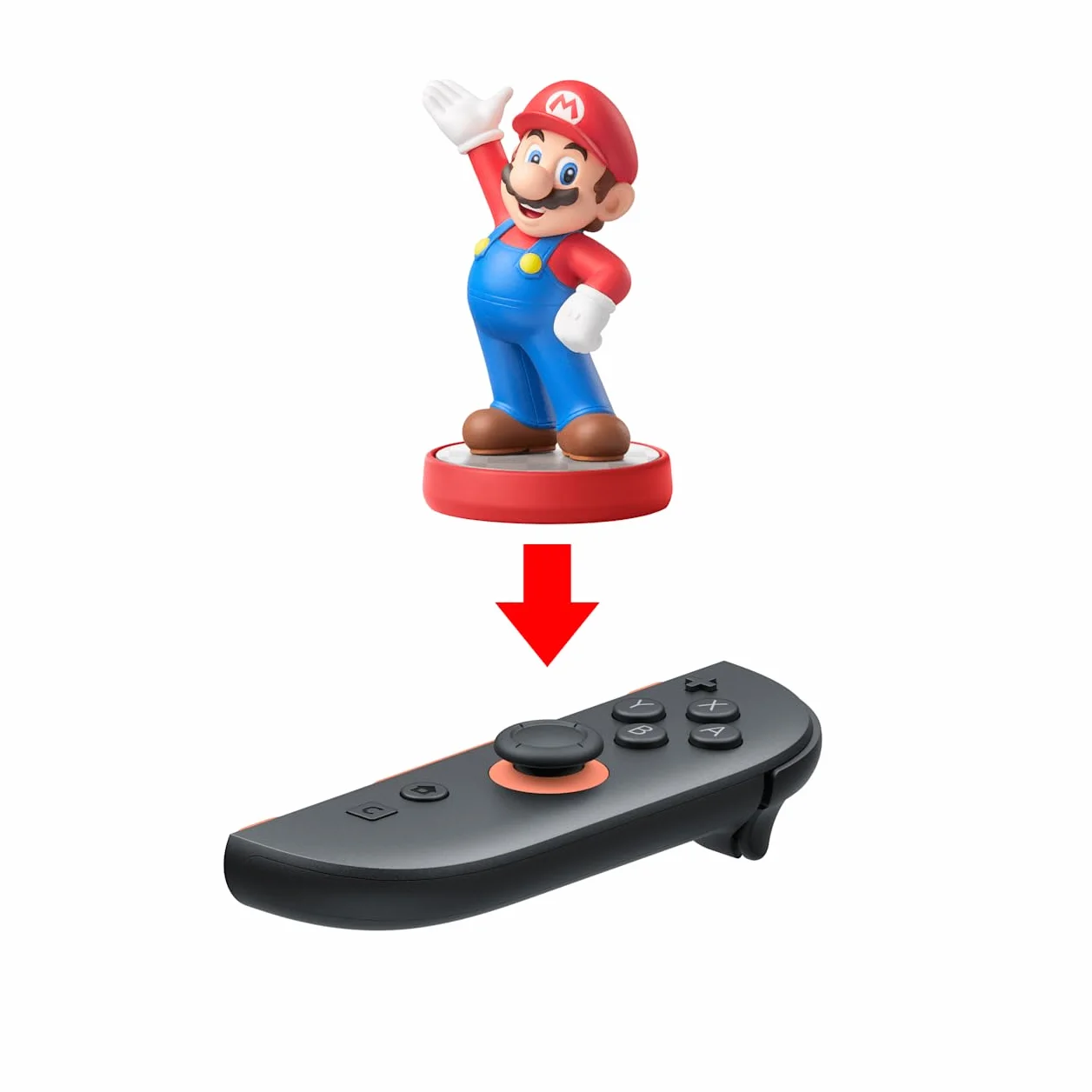 Para kontrolerów Joy-Con 2 lewy jasnoniebieski i prawy jasnoczerwony Nintendo Switch 2