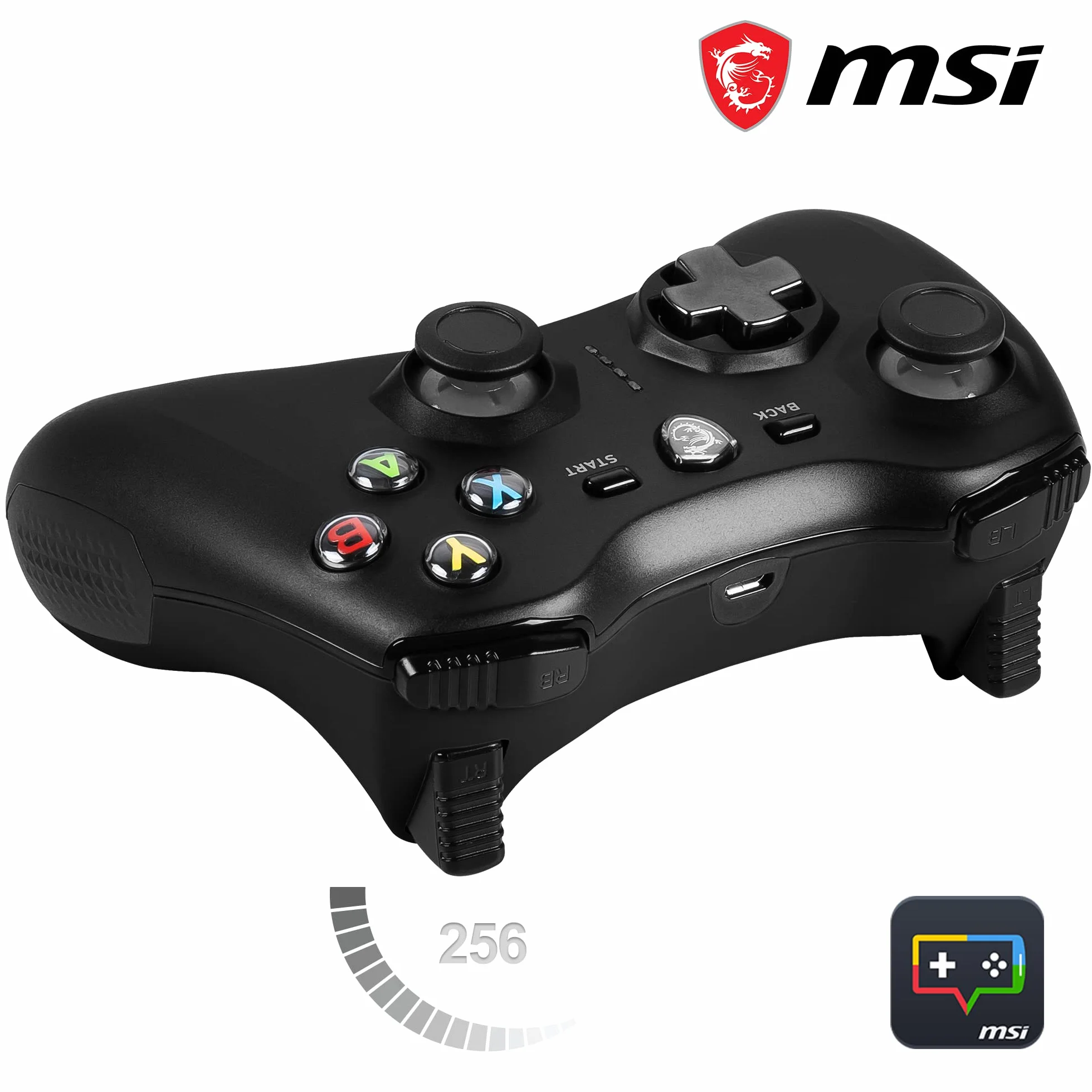 Msi S10-43G0080-EC4 S10-43G0080-EC4, Kontroler do Gier, 600 mAh, Czarny