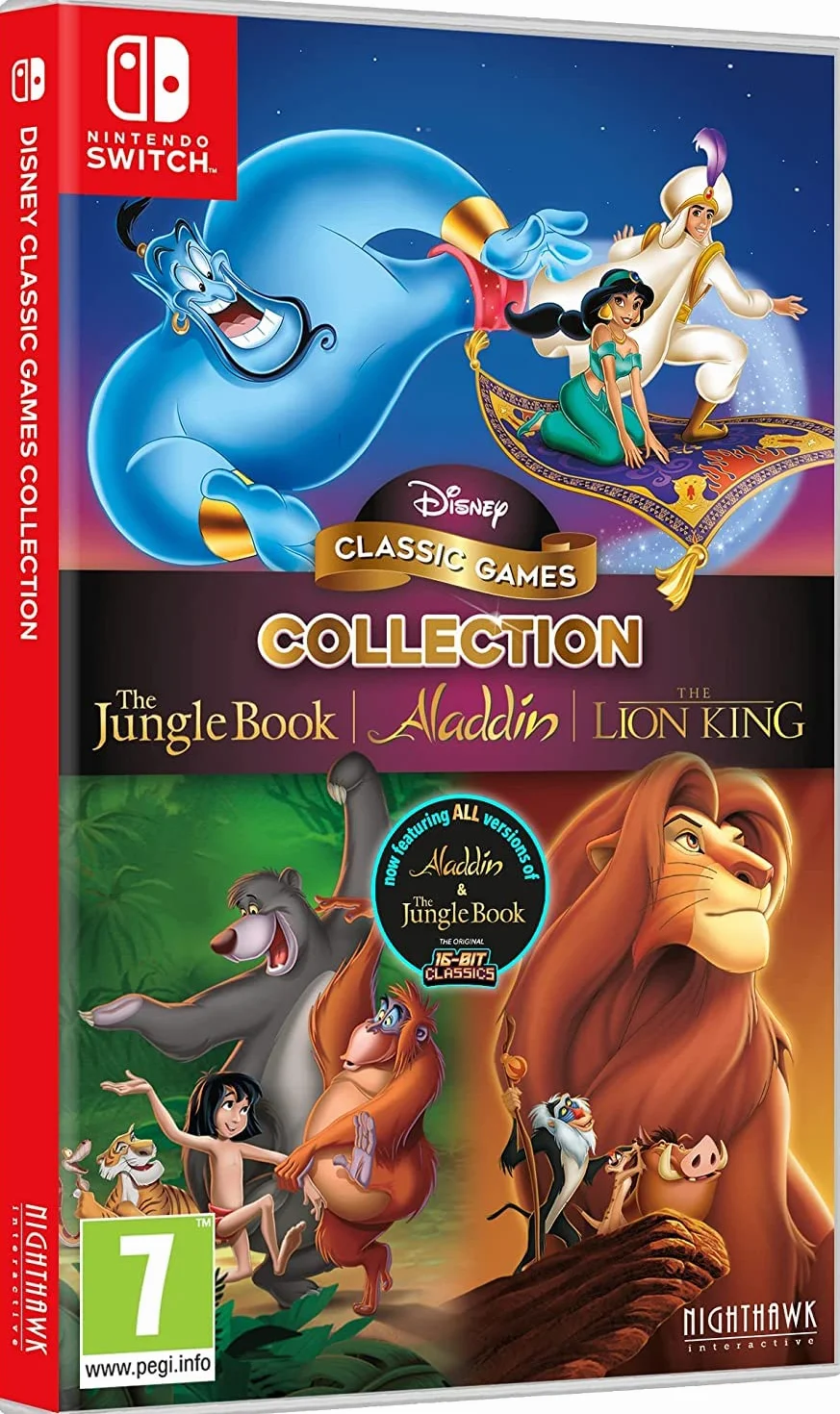 Disney Classic Aladdin & Lion King & Jungle Book - Switch