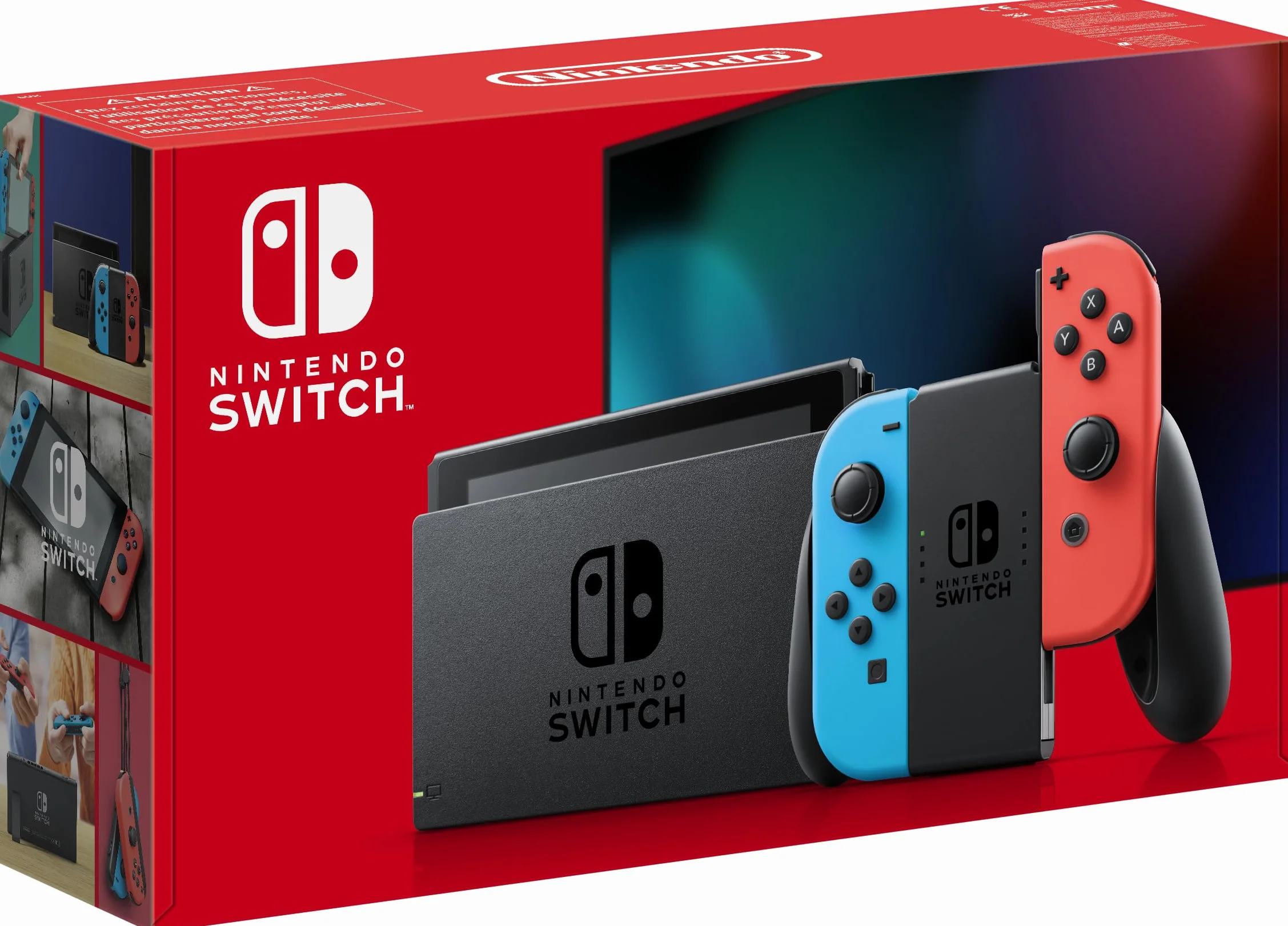 Switch Console 1.1 Neon Blue/Neon Red NEW