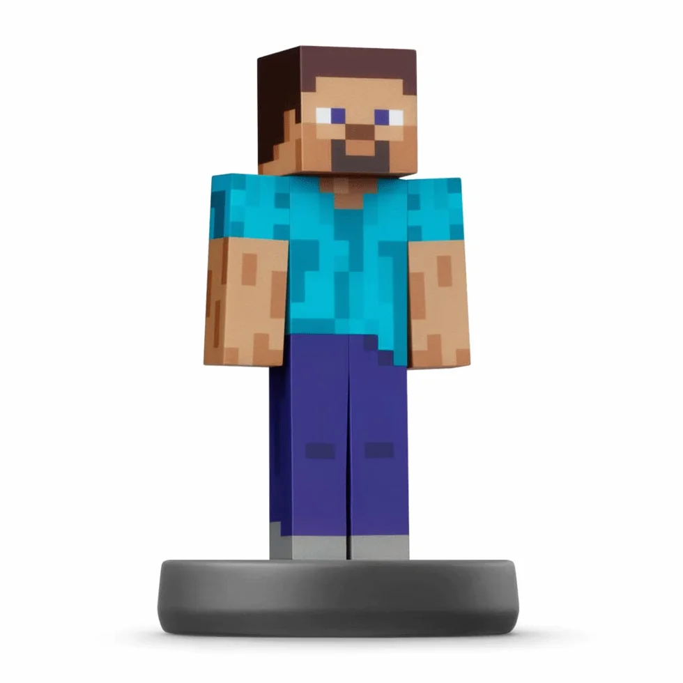 Nintendo amiibo Steve & Alex Super Smash Bros Personnage de jeu interactif