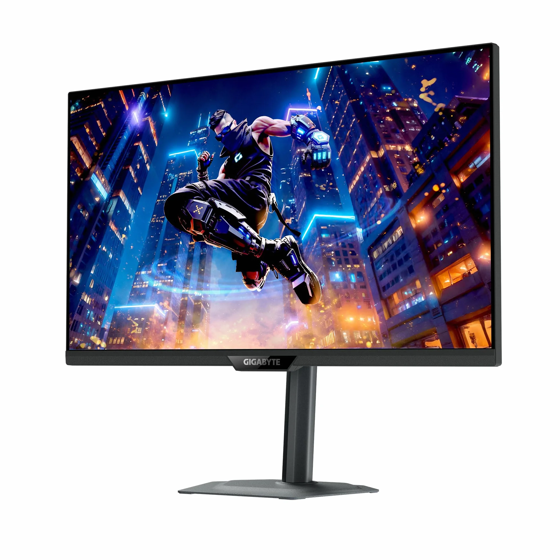 GIGABYTE M27UP 27" 4K UHD monitor do gier - tryb podwójny (4K 160Hz lub FHD 320Hz), 3840 x 2160, 1ms, 350 CD/m², FreeSync Premium Pro, DisplayHDR400, HDMI 2.1, DisplayPort 1.4
