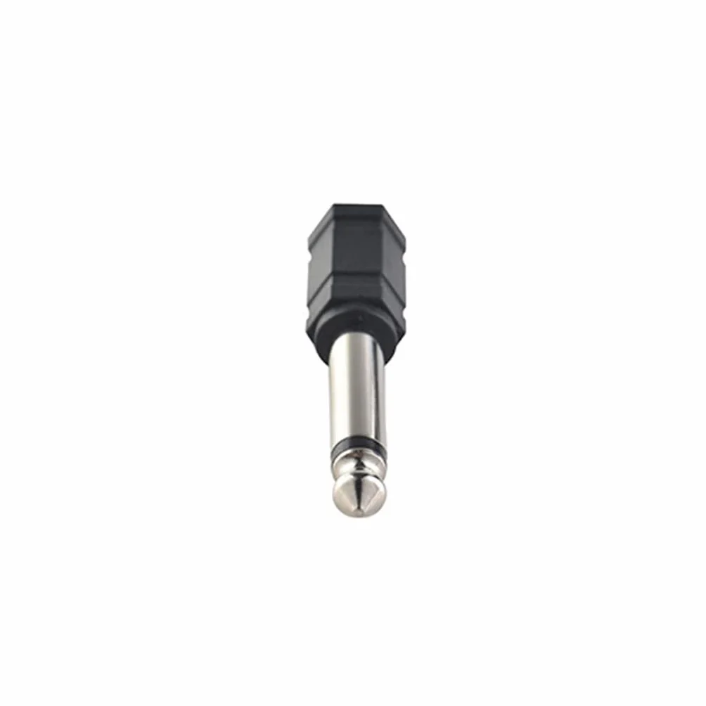 Alnicov 10 szt. 6,35 mm męski na 3,5 mm żeński stereofoniczny adapter słuchawkowy do słuchawek dousznych wzmacniacz gitarowy