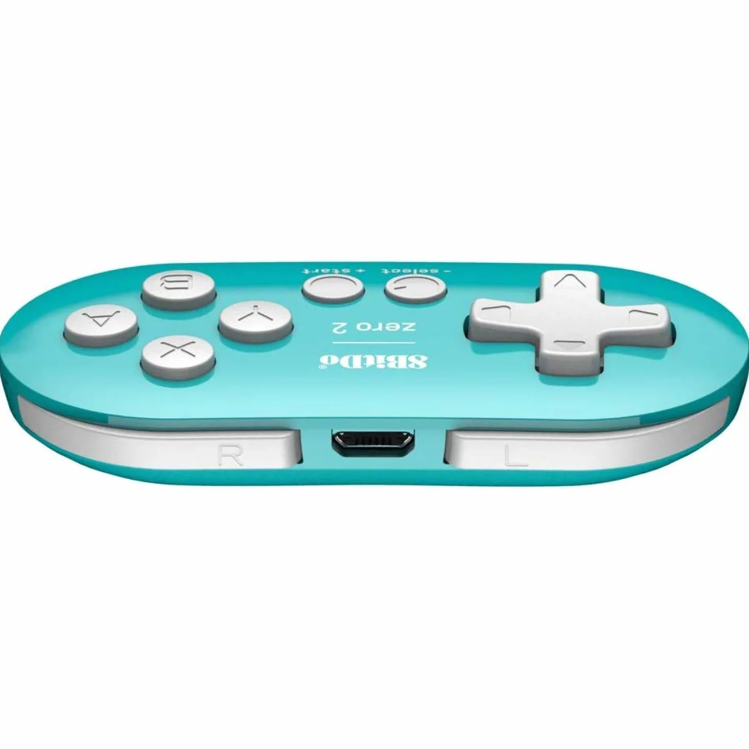 8BitDo Zero 2 Bluetooth Gamepad For Switch, PC & Android (Turquoise) /Switch