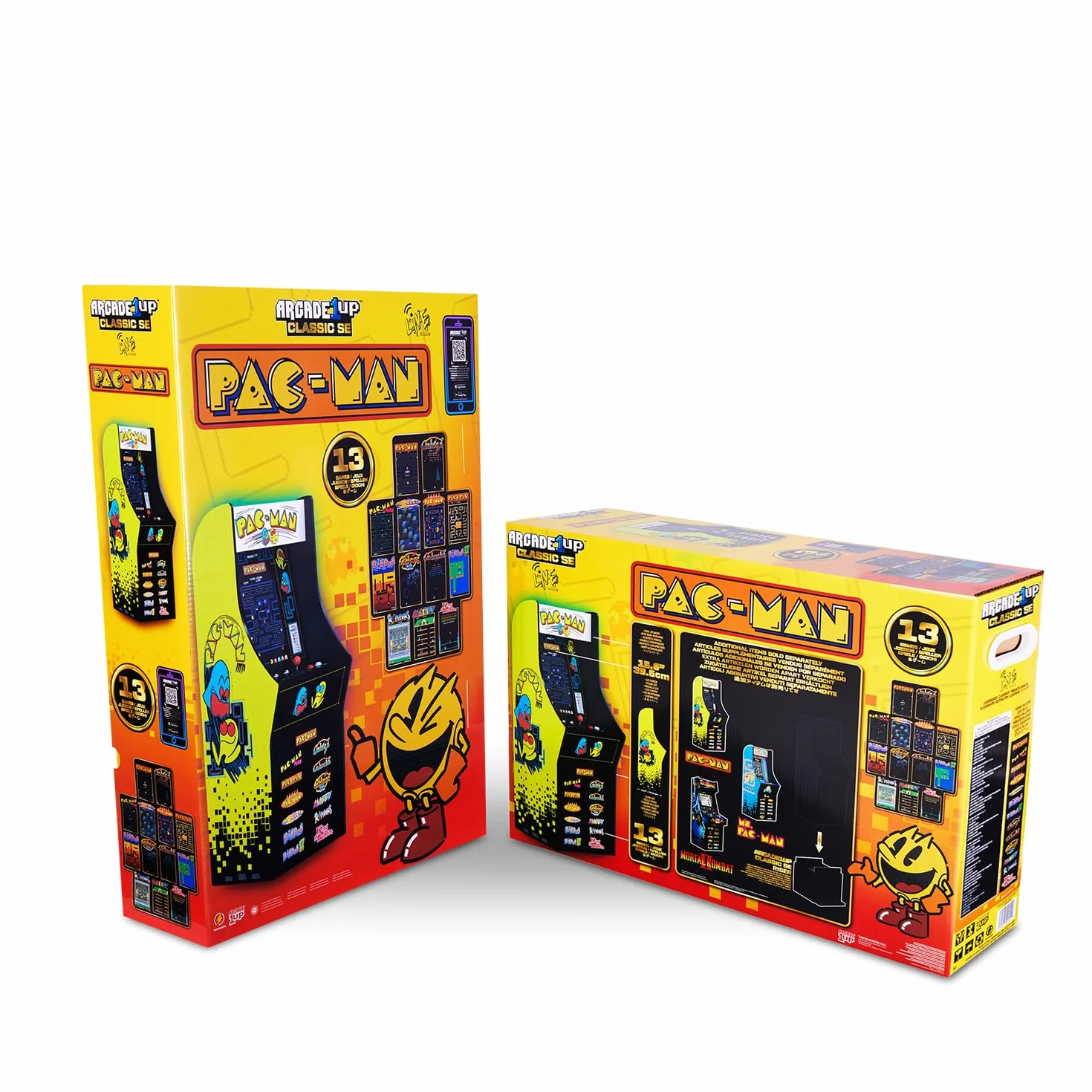 Arcade1Up PAC-MAN Classic SE Slim Edition Arcade Machine