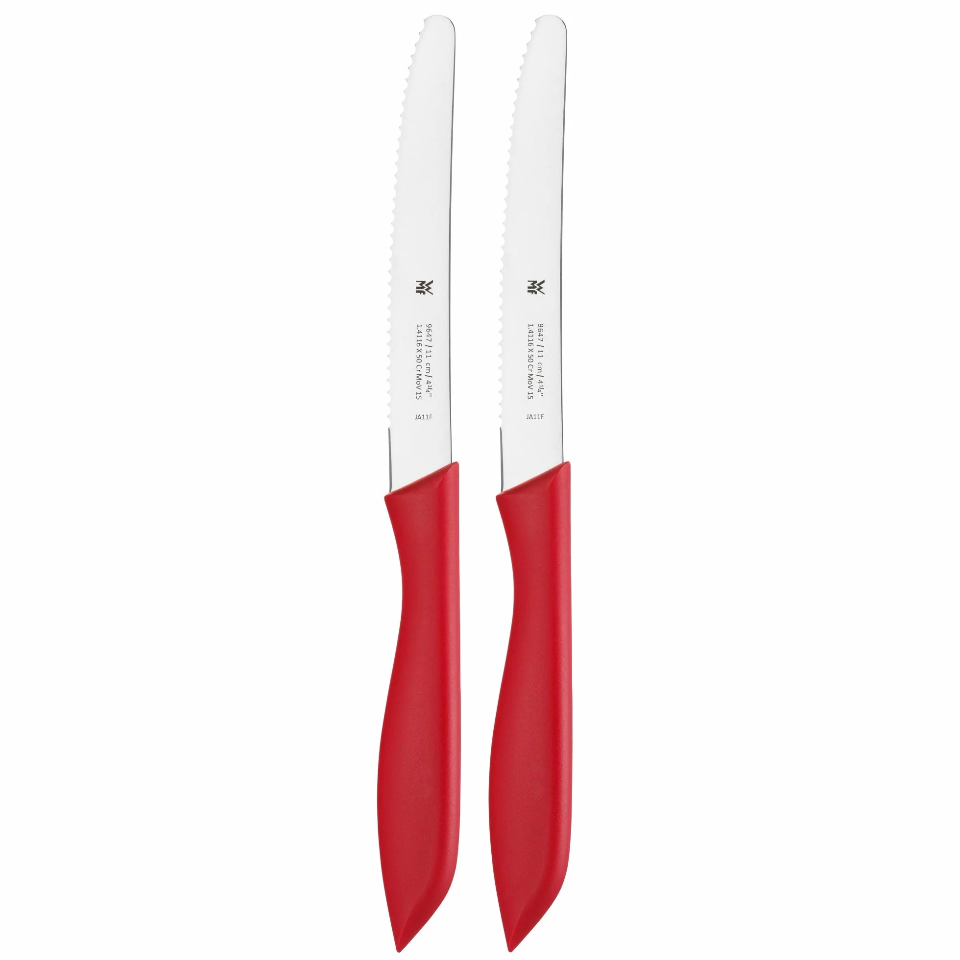 WMF Classic Line 6-częściowy zestaw noży śniadaniowych 23 cm, ostrze faliste, stal specjalna