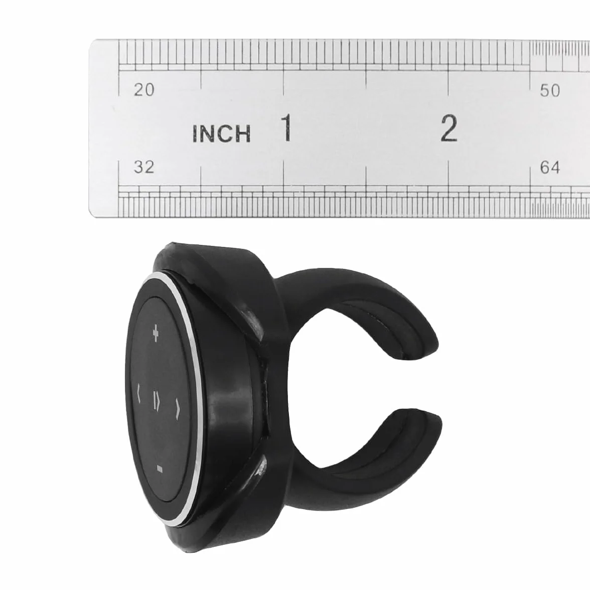 POFET Pilot na kierownicę Pilot zdalnego sterowania Bluetooth Bluetooth 4.0 Zdalna migawka Sterowanie odtwarzaniem muzyki Wsparcie dla asystentów głosowych Kompatybilny z iOS i Androidem