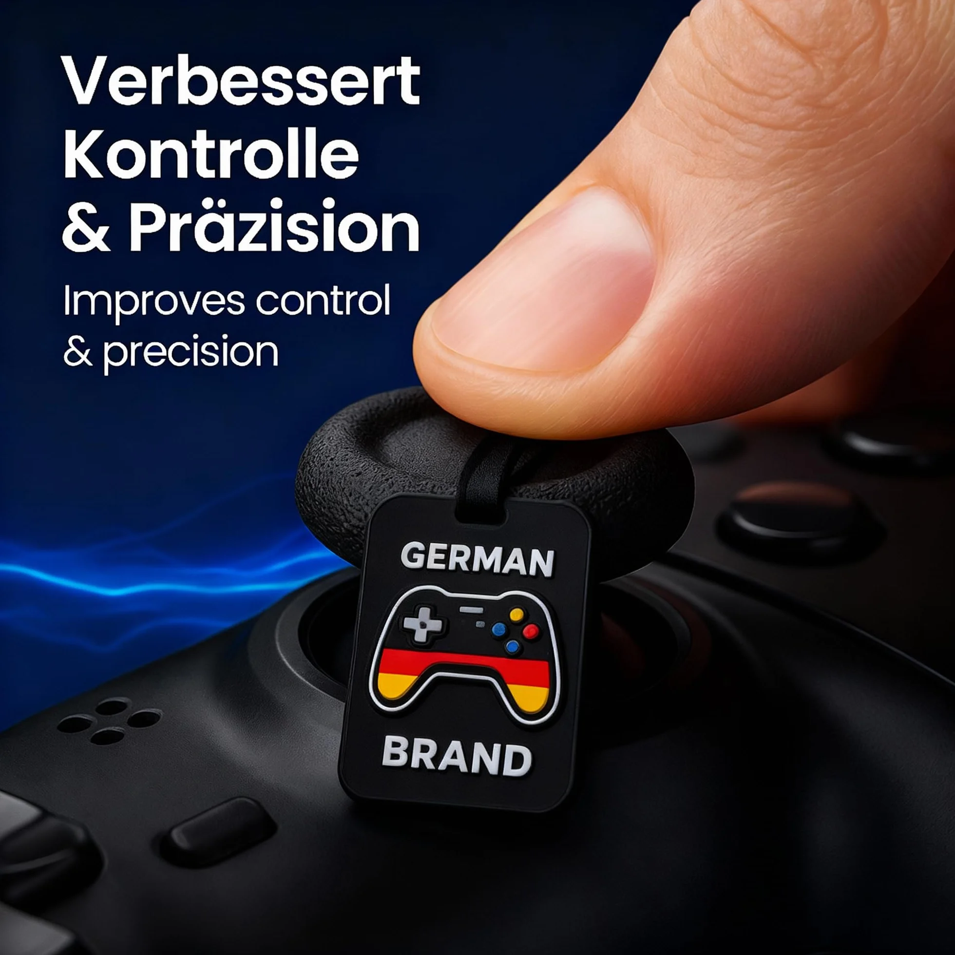 MatoSan Thumbstick wymienne nakładki z silikonu, zestaw 4 sztuk, kompatybilne z kontrolerem PS5 i kontrolerem PS4, antypoślizgowy uchwyt dla precyzyjnego sterowania, nakładki ochronne do analogowych