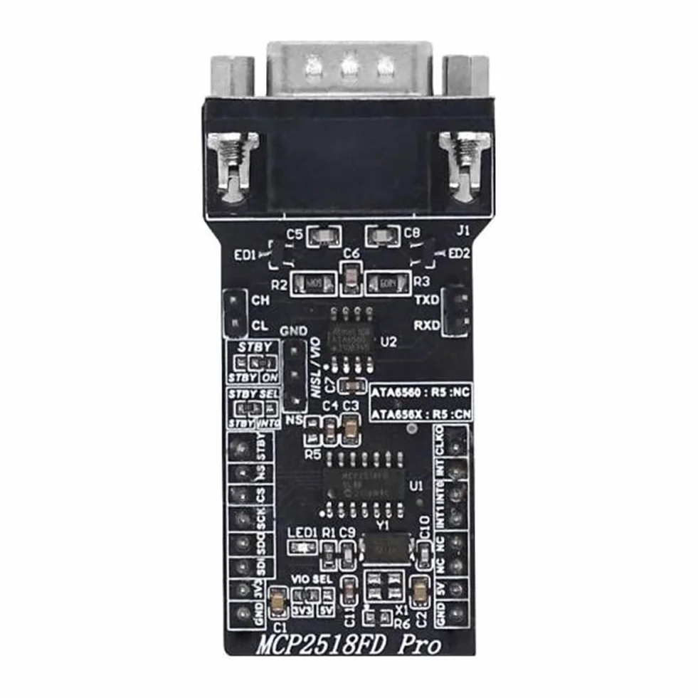 Moduł SPI do CANFD moduł MCP2518FD ATA6560 moduł magistrali CAM Super MCP2515 moduł kontrolera