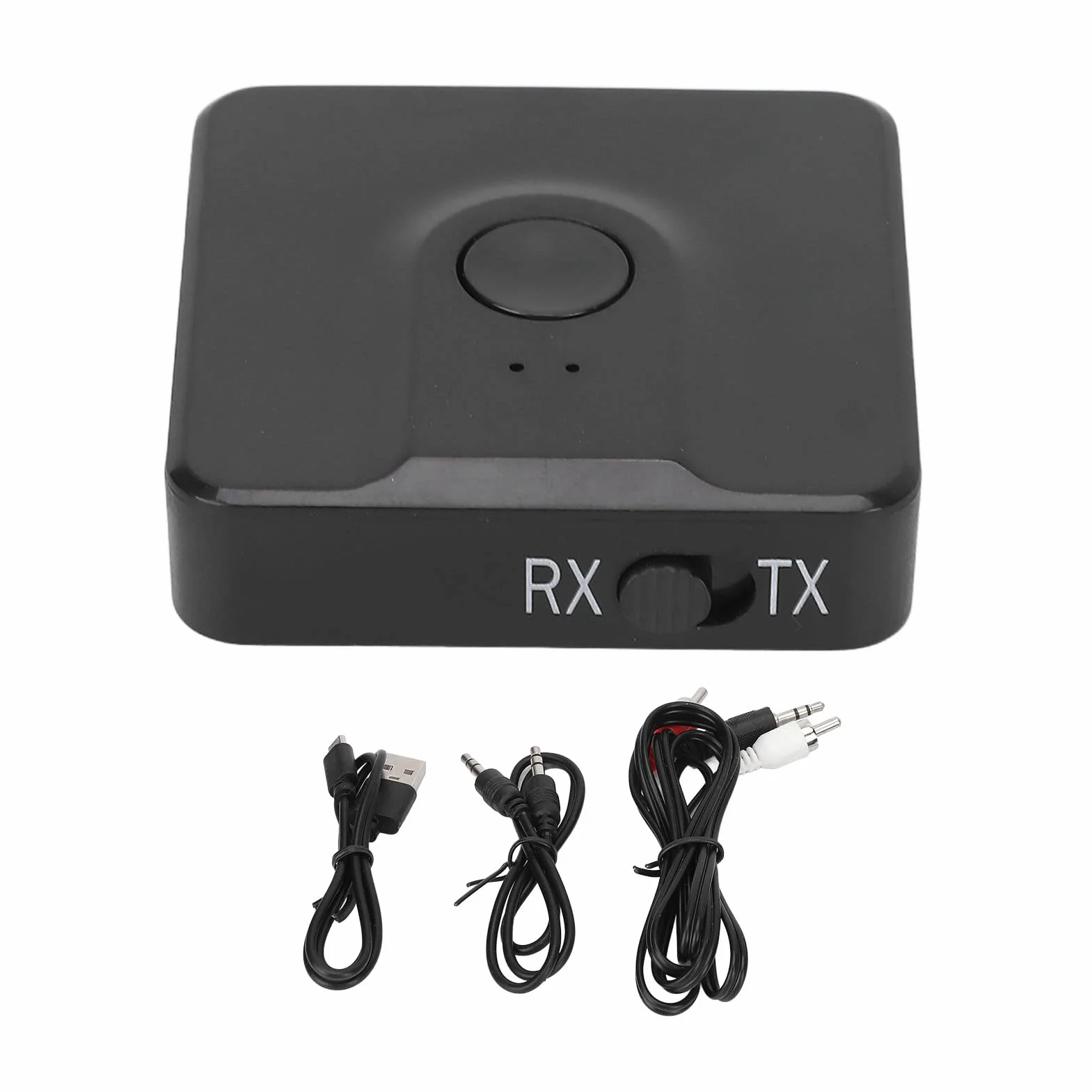 Nadajnik i Odbiornik Bluetooth 5.0, Wielofunkcyjny Adapter Bluetooth 2 w 1 V5.0 do Telewizora Samochód PC Odtwarzacz MP3 Kino Domowe