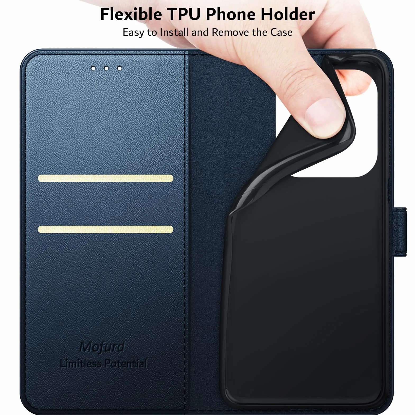 Etui do Xiaomi Redmi Note 14 4G (nie dla 5G) + osłona ekranu ze szkła hartowanego * 2, [blokada RFID] Wysokiej jakości etui z klapką ze skóry PU portfel etui na telefon [przegródki na karty]
