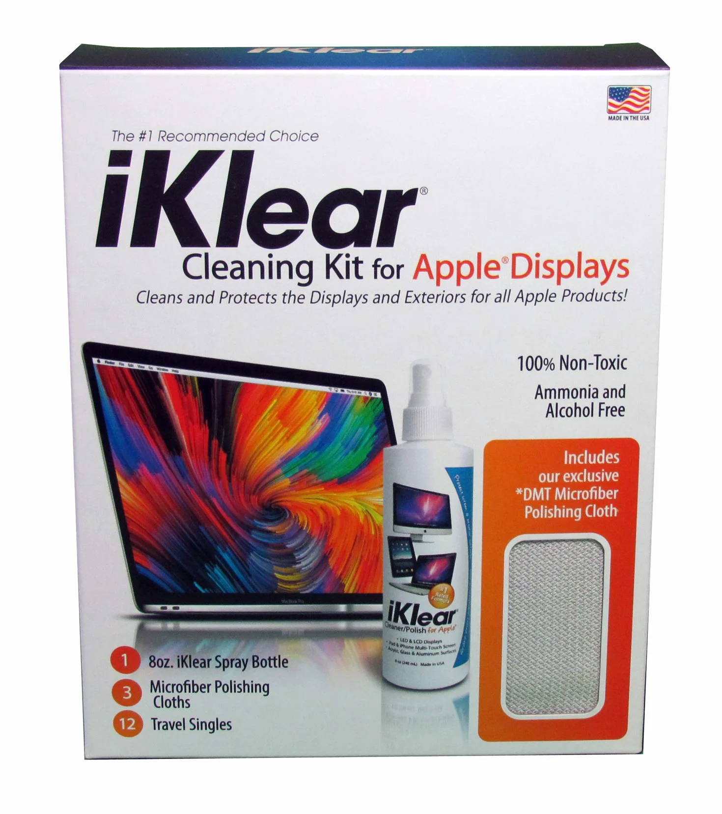 Apple Polish Kit do urządzeń Apple, telewizorów HD, plazmowych i ekranów LCD NIEBIESKI