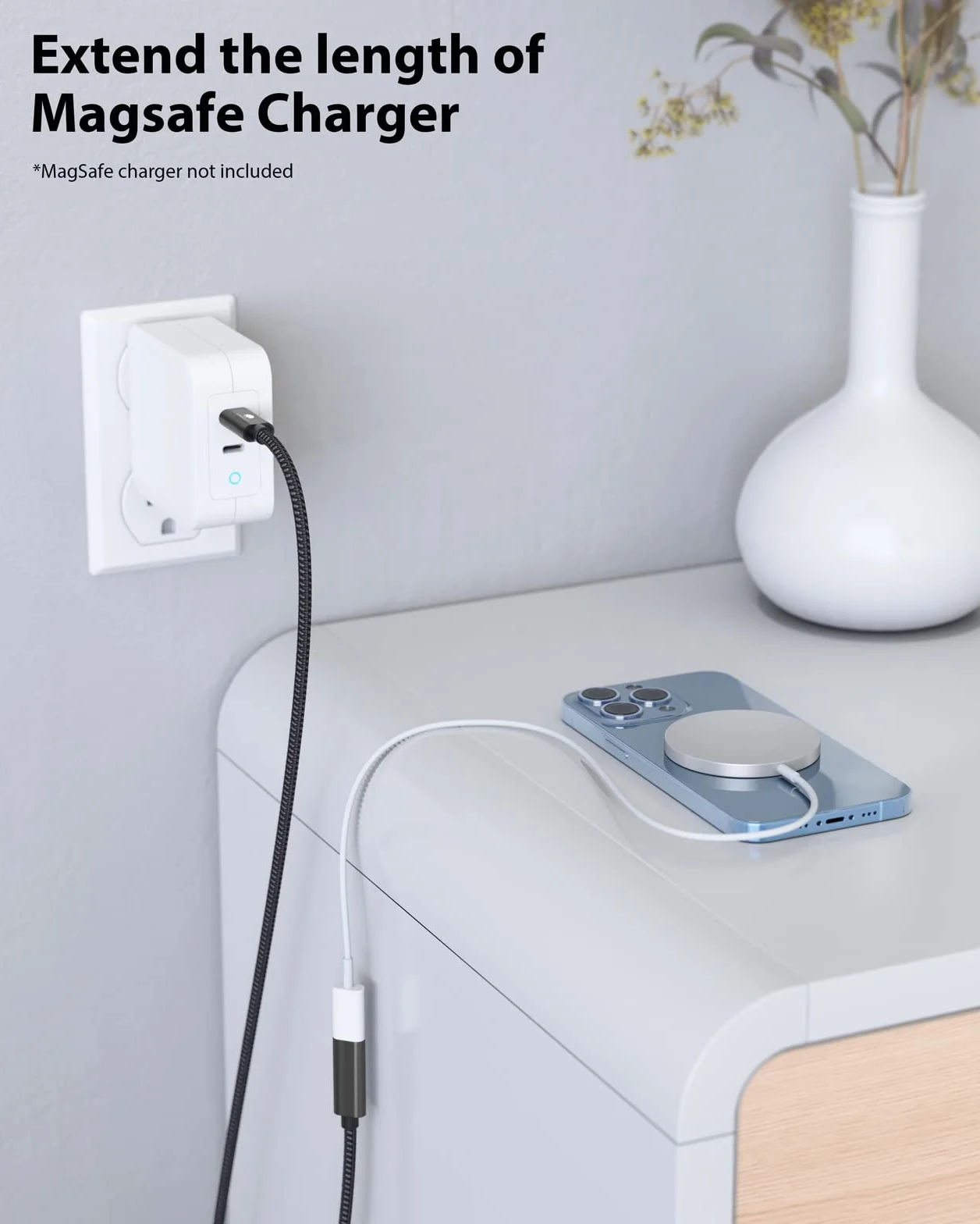 CONMDEX Kabel przedłużający USB C męski na żeński 5 GB USB 3.2 20 V 5 A 100 W 4K