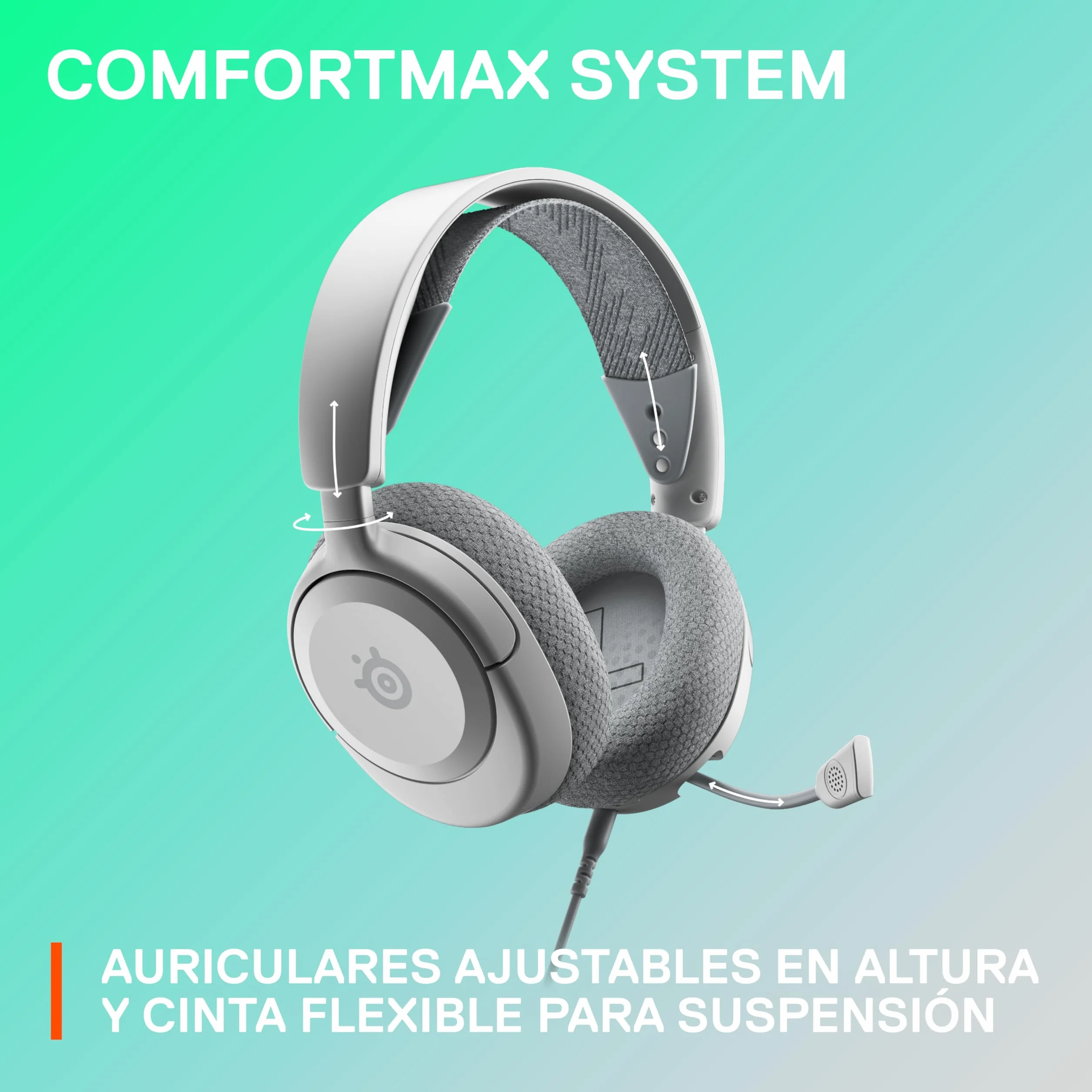 SteelSeries Arctis Nova 1 wielosystemowy zestaw słuchawkowy do gier, sterowniki Hi-Fi, dźwięk przestrzenny 360°, mikrofon z redukcją szumów, PC, PS5/PS4