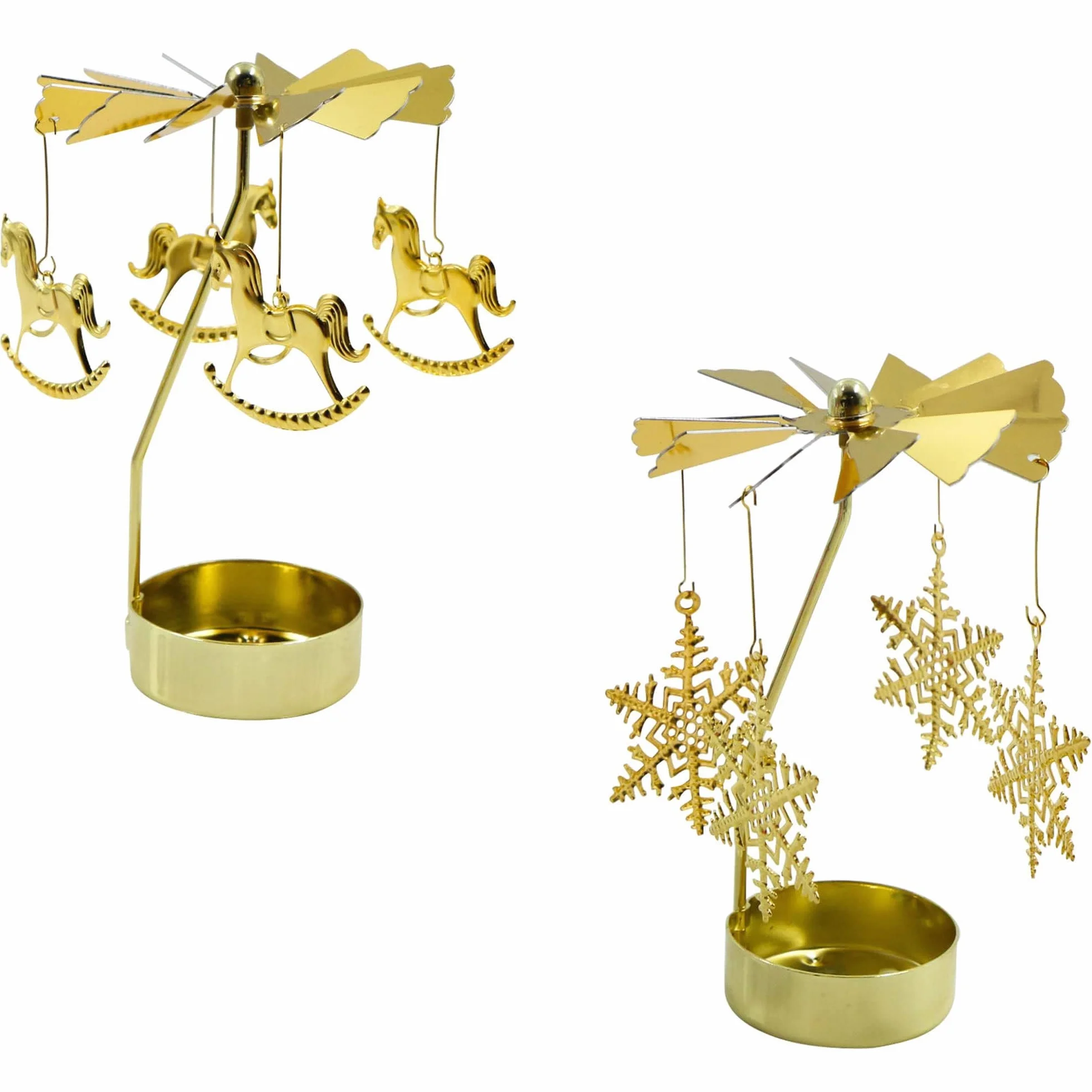 Świeczniki pływające świeczki typu tealight, 2 sztuki, obracające się na Halloween, Boże Narodzenie, urodziny, wesele, dekoracja, świece typu tealight (średnica) 4,6 cm