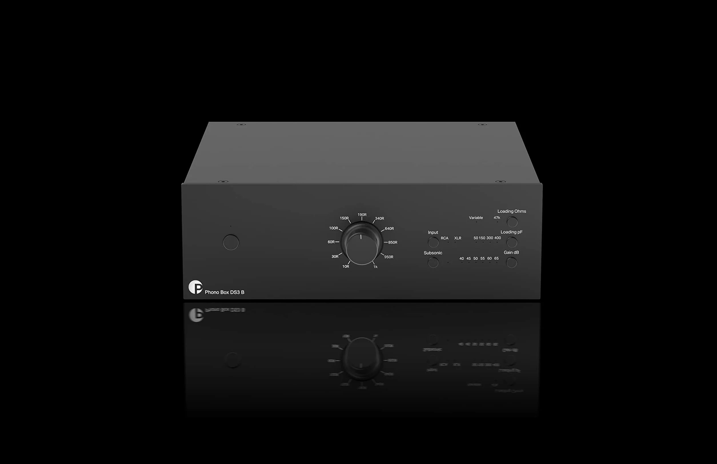 Pro-Ject Phono Box DS3 B, symetryczne i dyskretne Dual Mono Phono, czarne