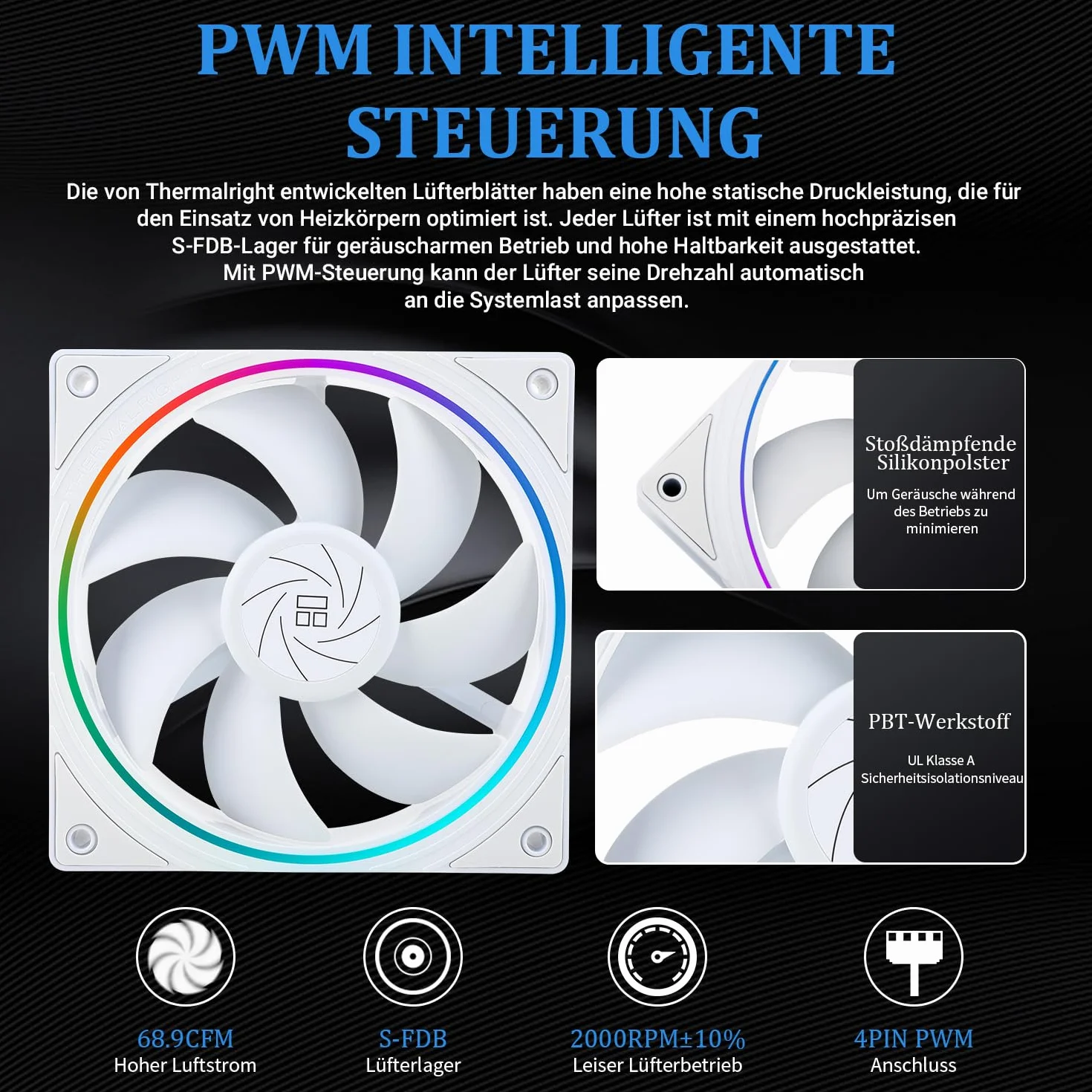 Thermalright AQUA Elite 240 ARGB V2 chłodzący płynny procesor CPU, podwójny wentylator PWM z prędkością 2000 obr./min, chłodzenie wody procesora komputerowego 240, do AMD/AM4/AM5 i Intel