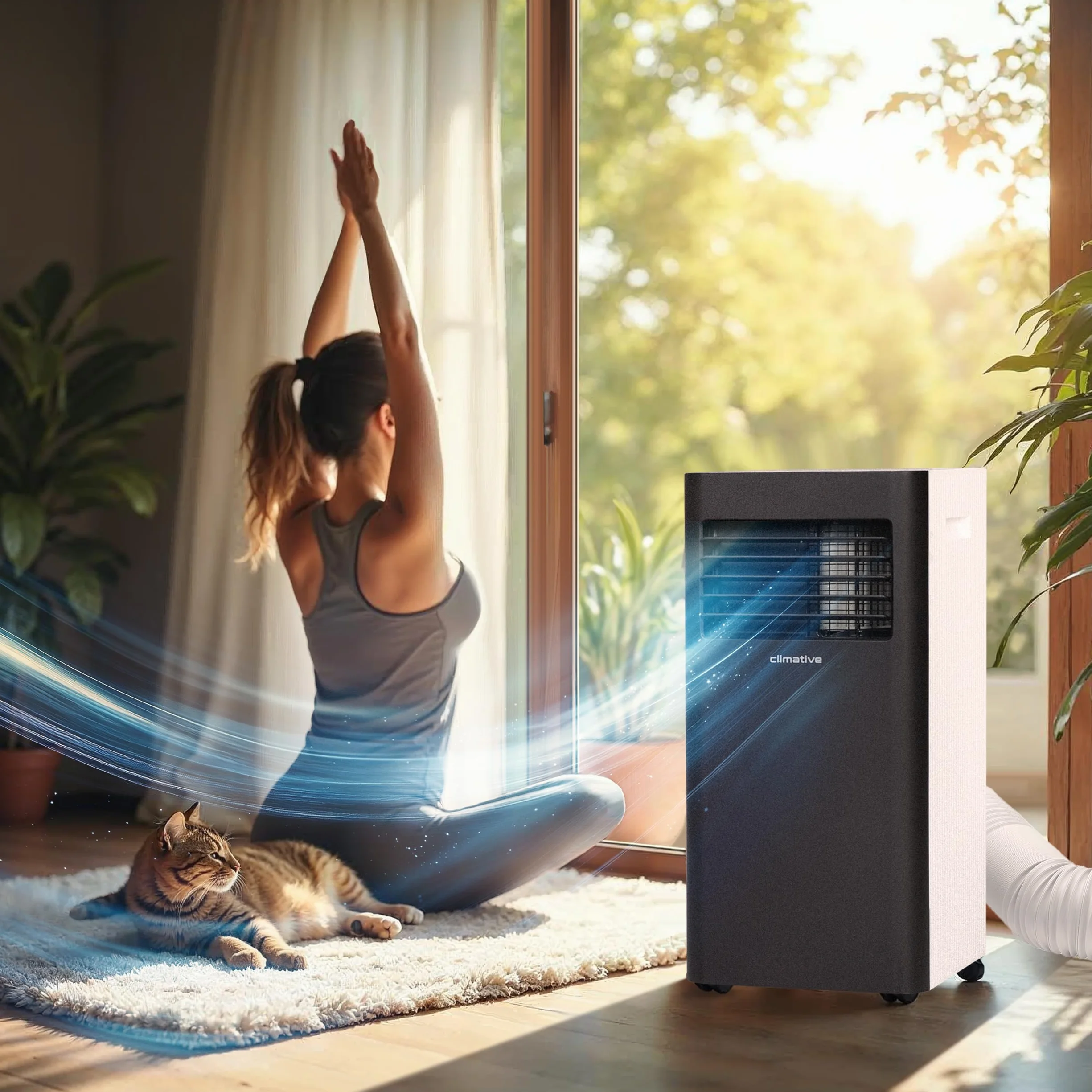Klimatyzator przenośny AC29-S DUO WiFi 2,9 kW BTU 10000 do 29 m² 3w1
