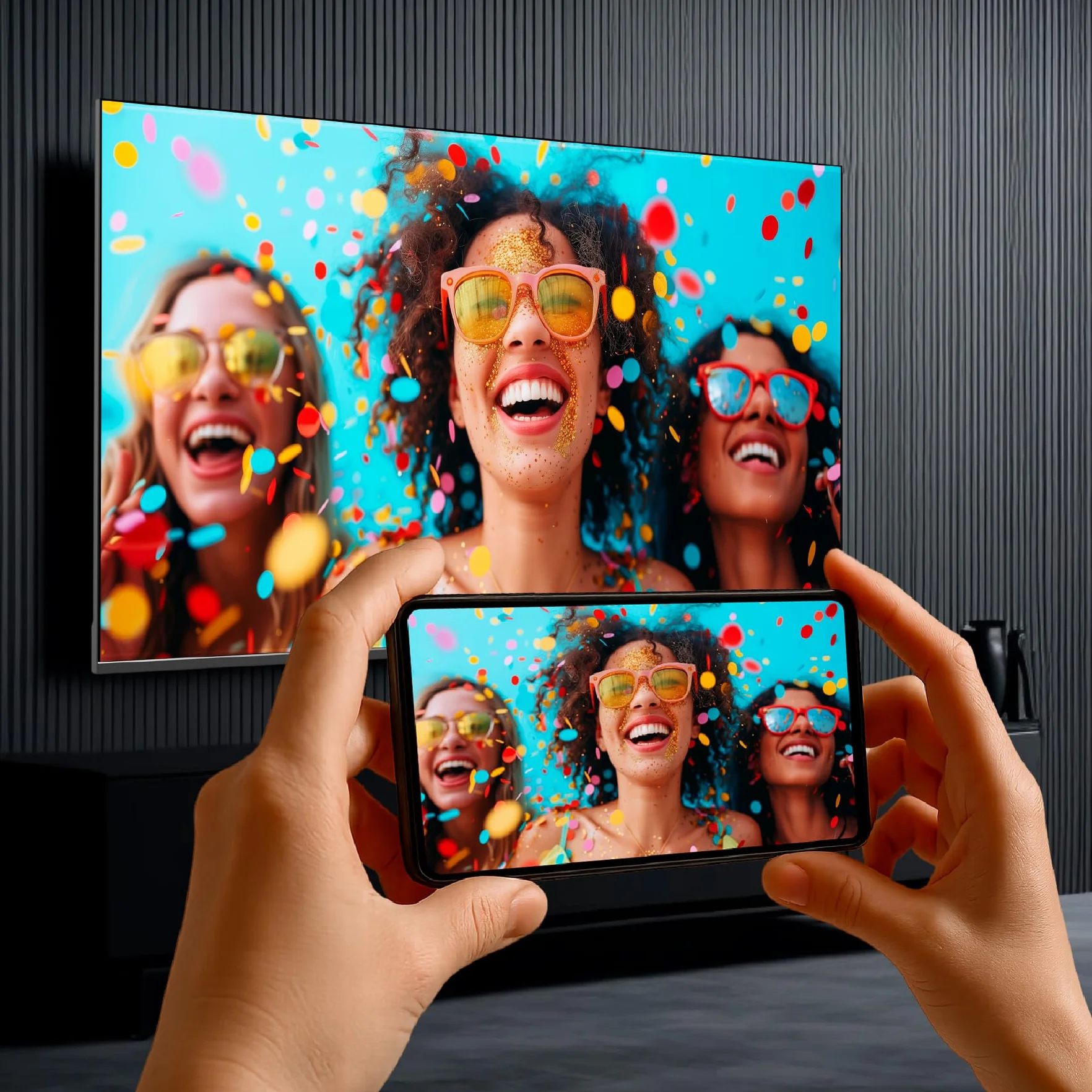 DYON Smart 32 VX 80 cm (32 cale) TV (HD Smart TV, potrójny tuner HD (DVB-C/-S2/-T2), App Store, Prime Video, Netflix, YouTube)