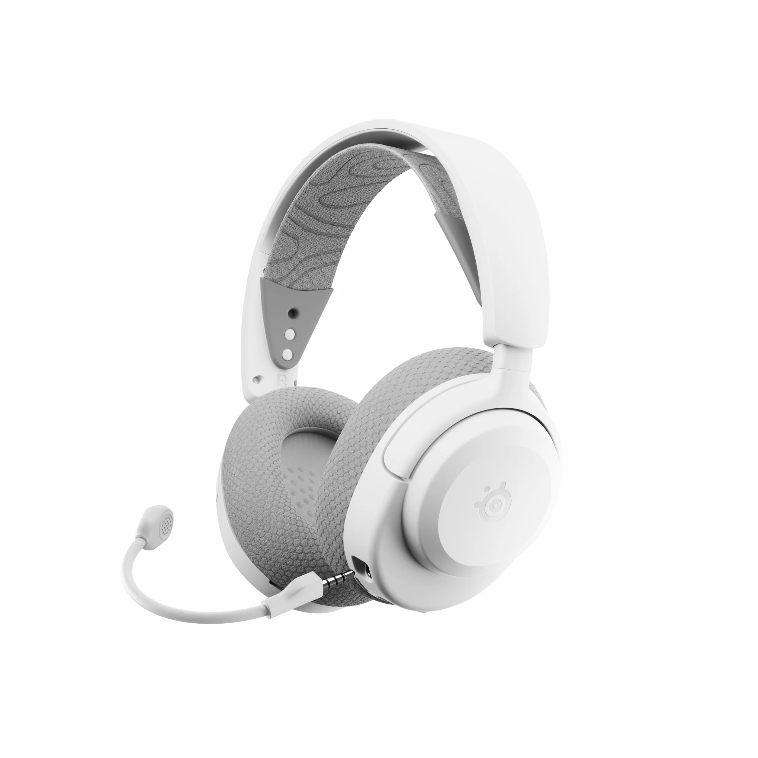 SteelSeries Arctis Nova 3X Wireless Zestaw Słuchawkowy 40h Baterii Neodymowe Przetworniki Magnetyczne 2,4 GHz Bluetooth Odpinany Mikrofon Xbox PS5 PC Switch Biały