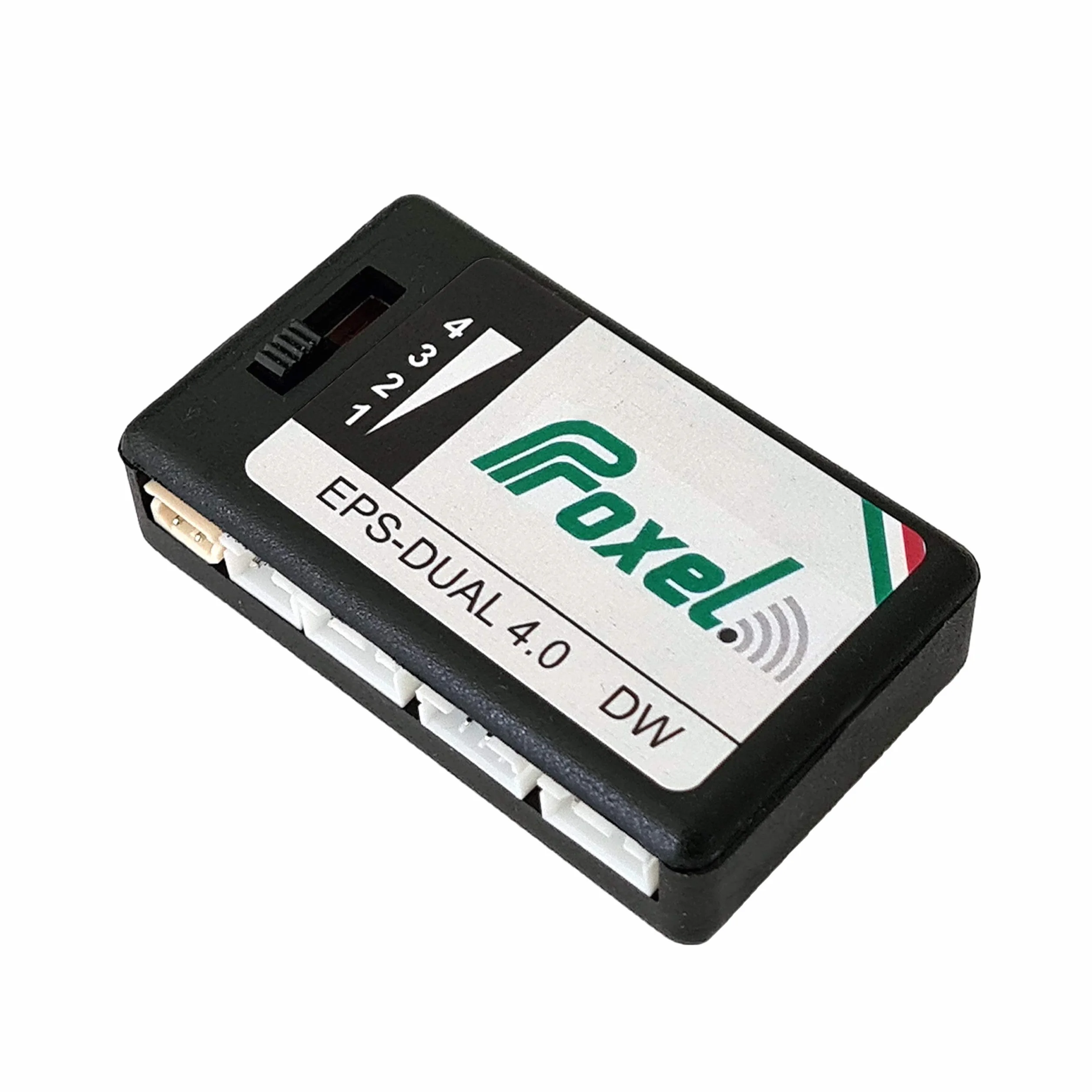 Proxel - Niewidoczne Elektromagnetyczne Czujniki Parkowania EPS-DUAL 4.0 z Bezprzewodowym Wyświetlaczem, z tyłu bez Wiercenia w Zderzakach, Zestaw Uniwersalny i Oryginalna