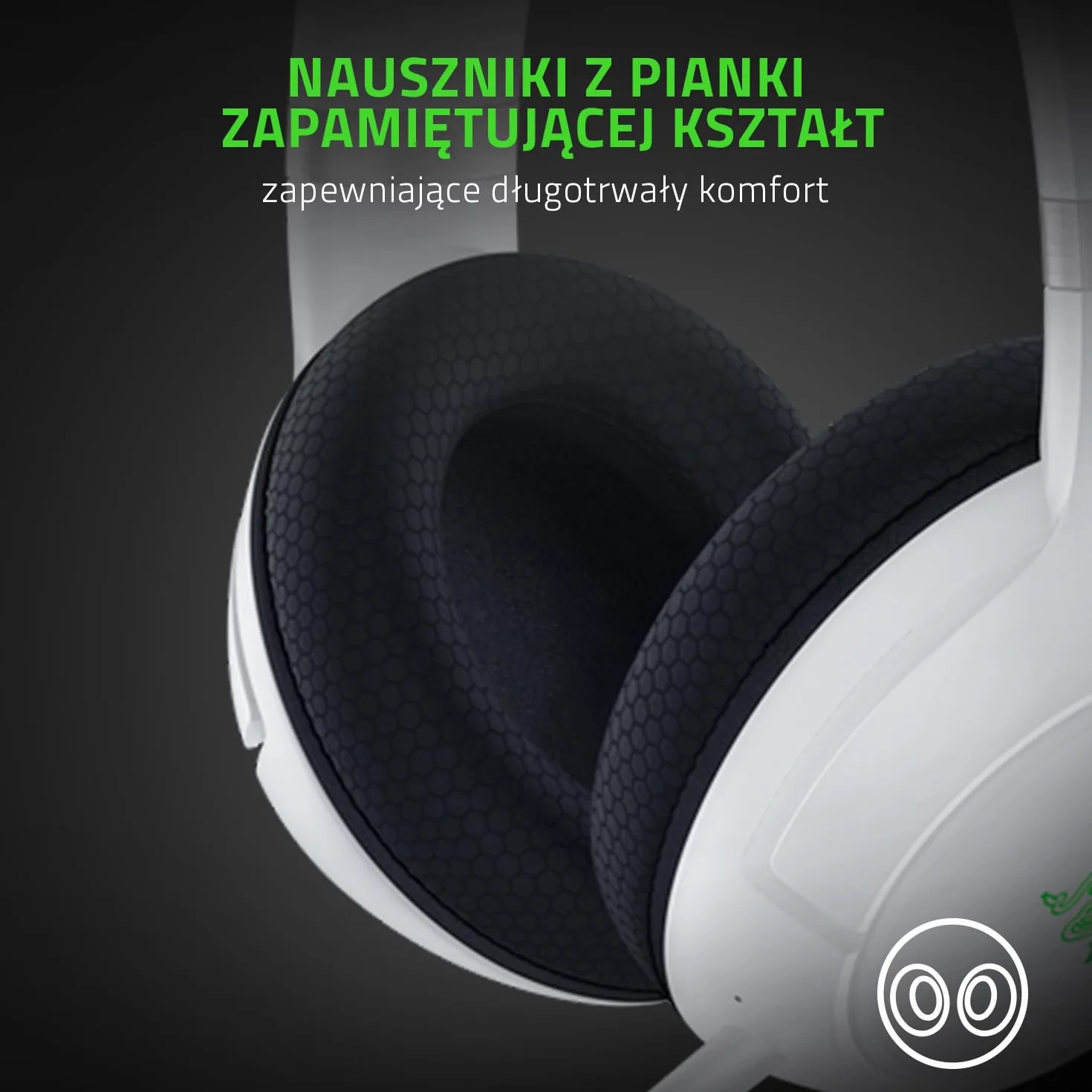 Razer Kaira Pro - bezprzewodowy zestaw słuchawkowy do konsoli Xbox Series X i mobilnych konsol Xbox Gaming (50mm przetworniki, mikrofon HyperClear Supercardioid, specjalny mikrofon) Biały