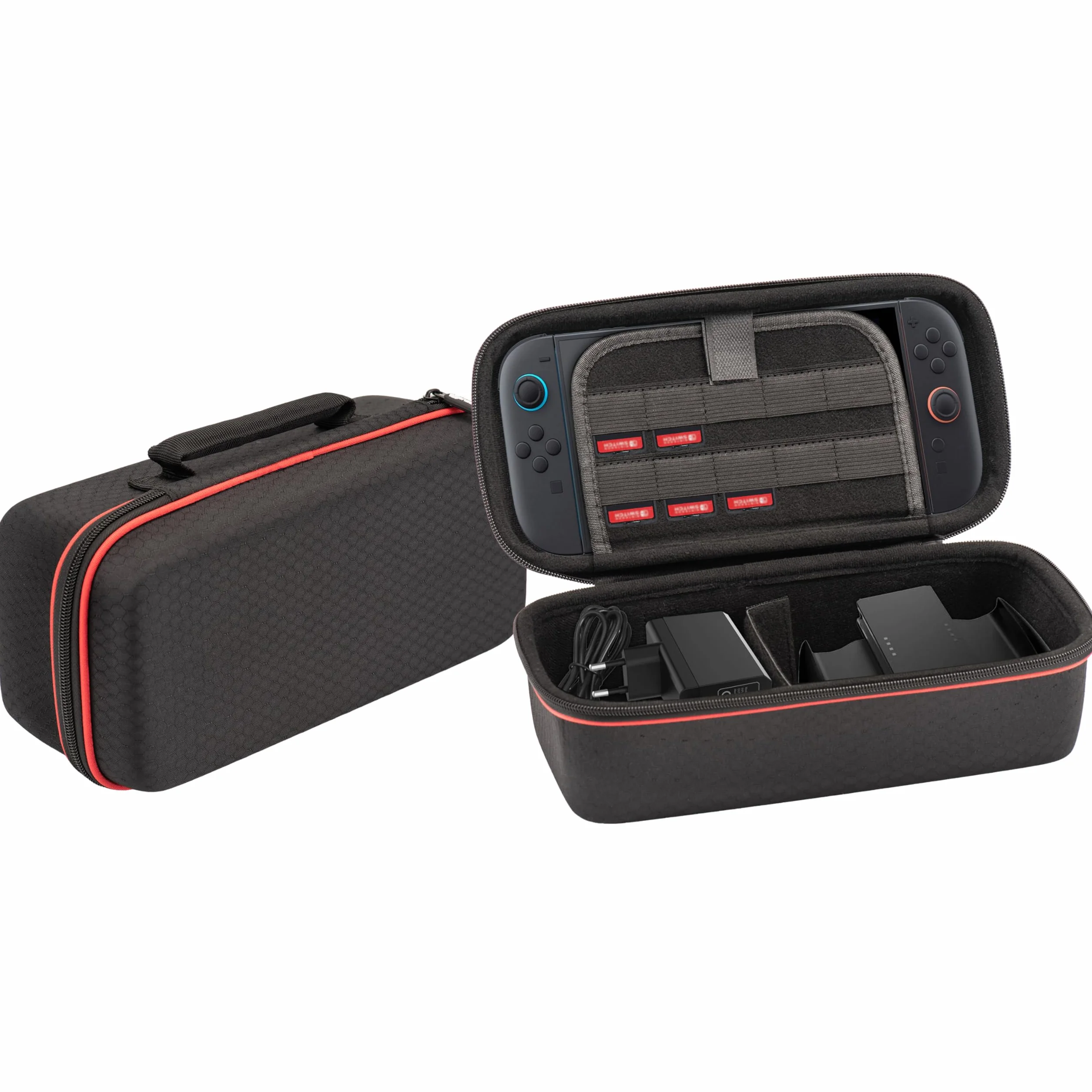 Subsonic - Etui Subsonic do Nintendo Switch 2 - Pokrowiec ochronny Switch 2 z odporną na wstrząsy obudową Duża torba do przenoszenia i przechowywania w formacie XL na konsolę, gry i akcesoria Switch 2