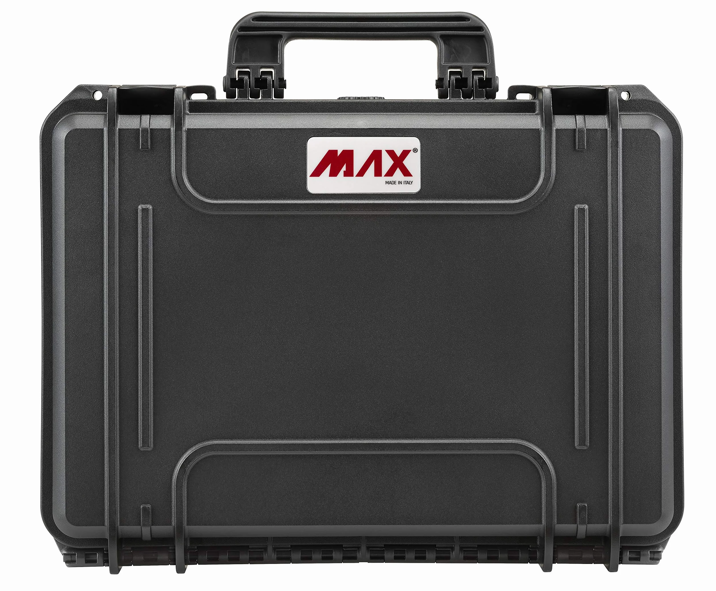 Max Walizka fotograficzna z wyściełanymi przegrodami ruchomymi do transportu i ochrony wrażliwych urządzeń i materiałów, MAX430CAM, wymiary wewnętrzne 426 x 290 x 159 mm