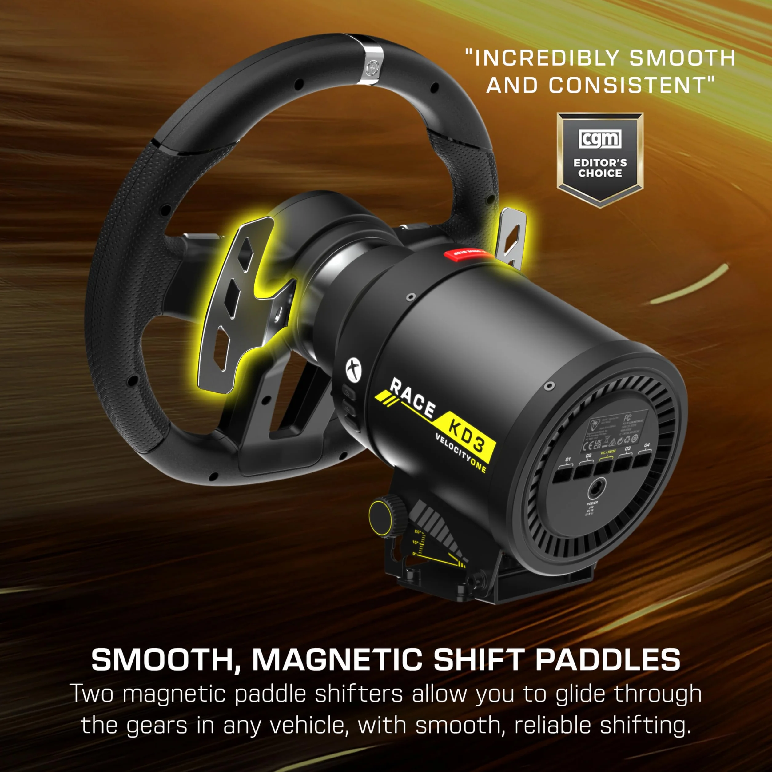 Turtle Beach VelocityOne Race KD3 Direct Drive Force Feedback Koło wyścigowe i pedały do Xbox Series X|S, Xbox One, Windows 10/11 PC