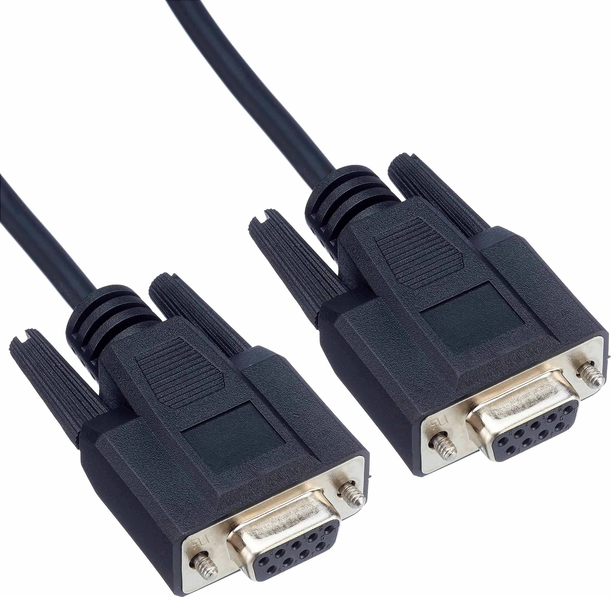Cables to Go 81418 kabel modemu zerowego (DB9, gniazdo do gniazdka, 2 m) czarny