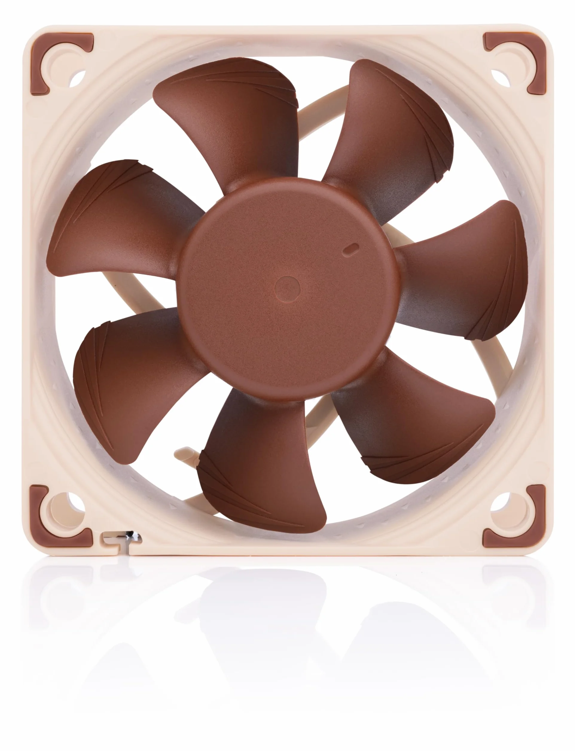 Noctua NF-A6x25 PWM, Cichy, 4-Pinowy Wentylator Klasy Premium (60 mm, Brązowy)